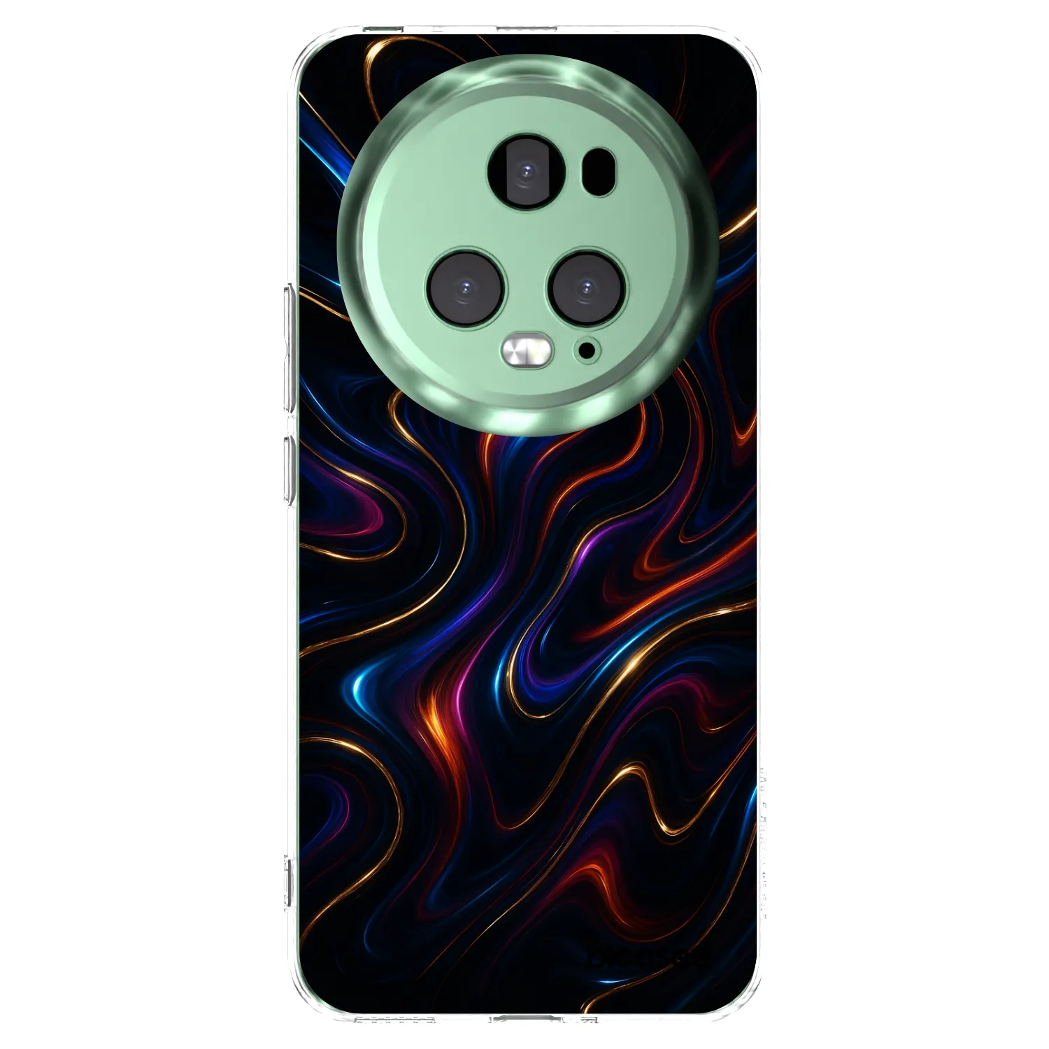 Picasee átlátszó szilikon tok az alábbi mobiltelefonokra Honor Magic5 Pro - Noir