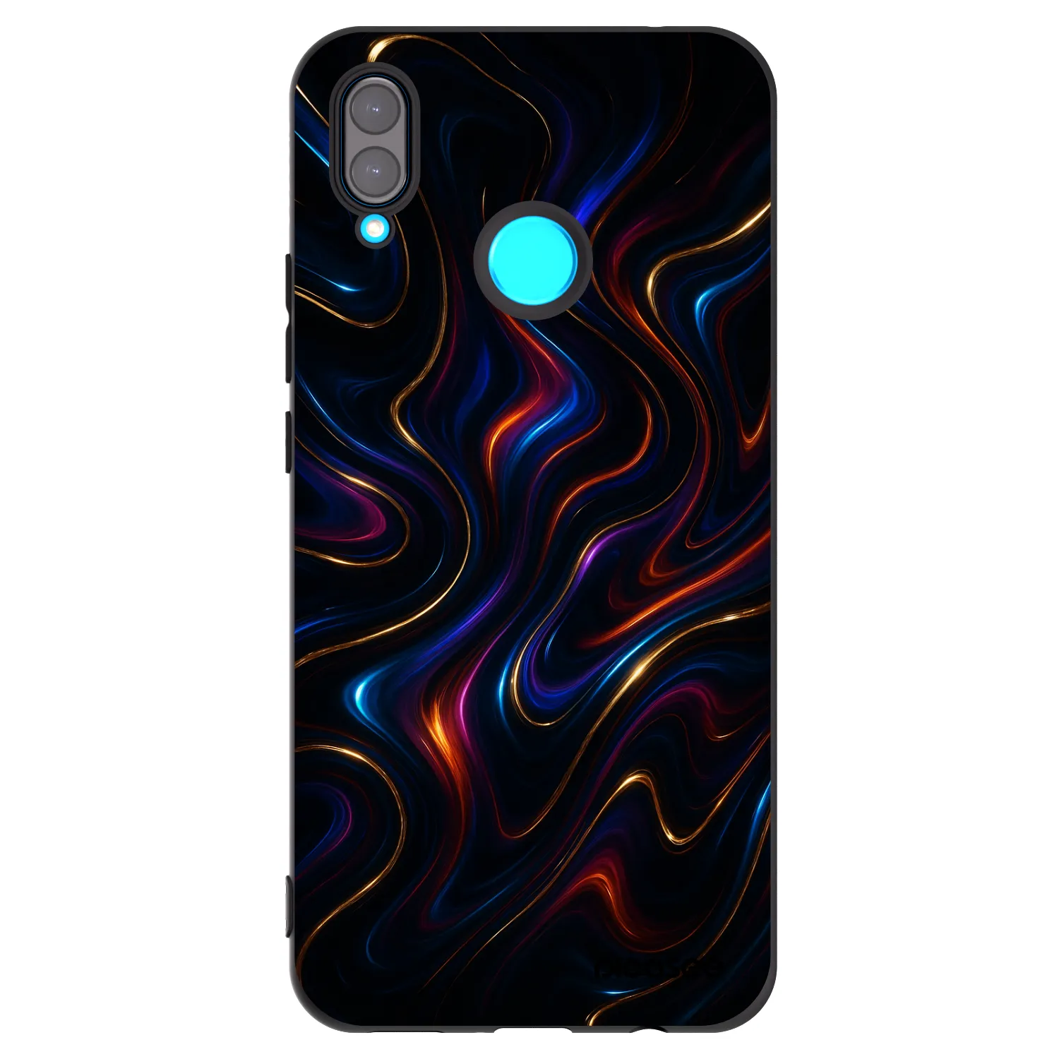 Picasee fekete szilikon tok az alábbi mobiltelefonokra Huawei Nova 3 - Noir