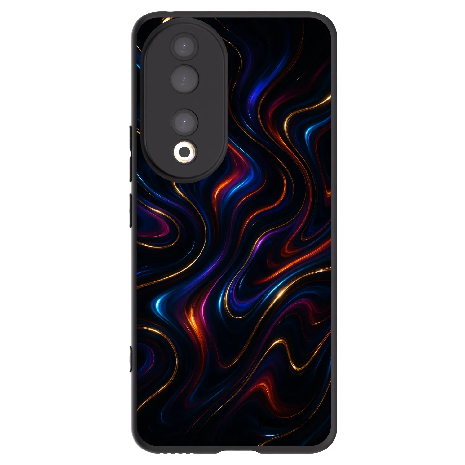 Picasee fekete szilikon tok az alábbi mobiltelefonokra Honor 90 5G - Noir