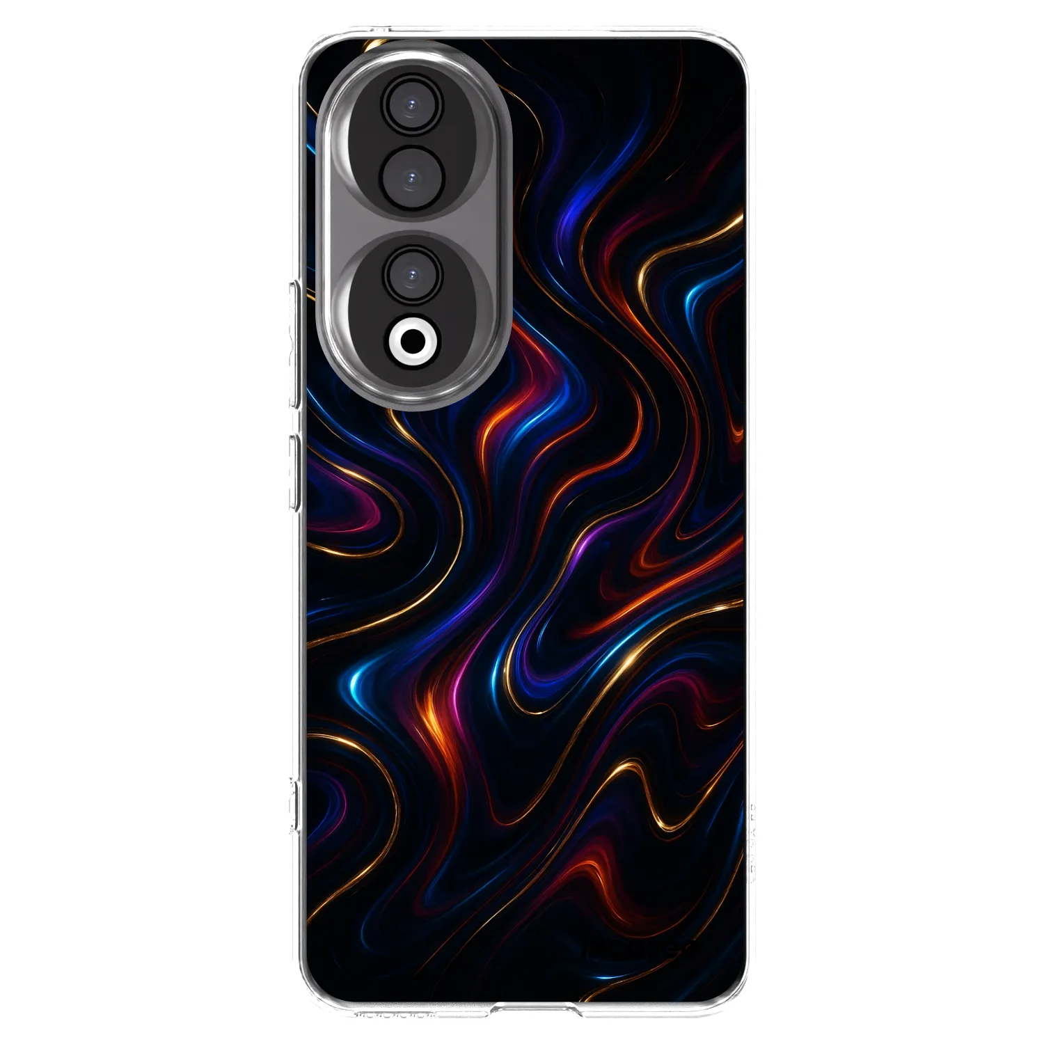 Picasee átlátszó szilikon tok az alábbi mobiltelefonokra Honor 90 5G - Noir