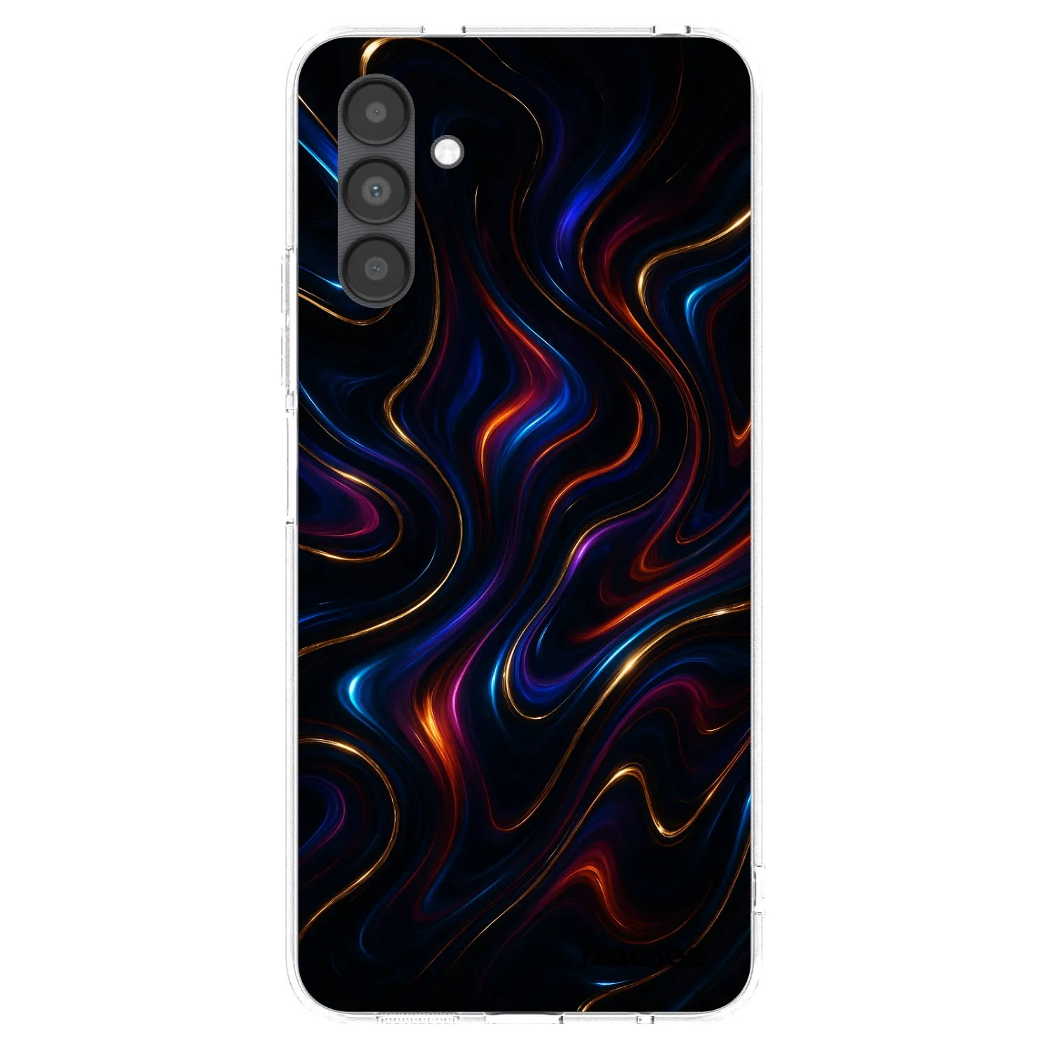 Picasee átlátszó szilikon tok az alábbi mobiltelefonokra Samsung Galaxy A04s A047F - Noir