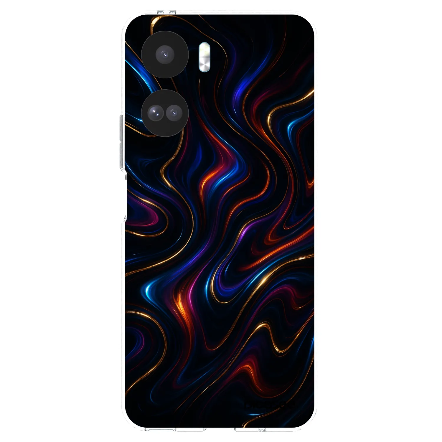 Picasee átlátszó szilikon tok az alábbi mobiltelefonokra Honor 90 Lite 5G - Noir