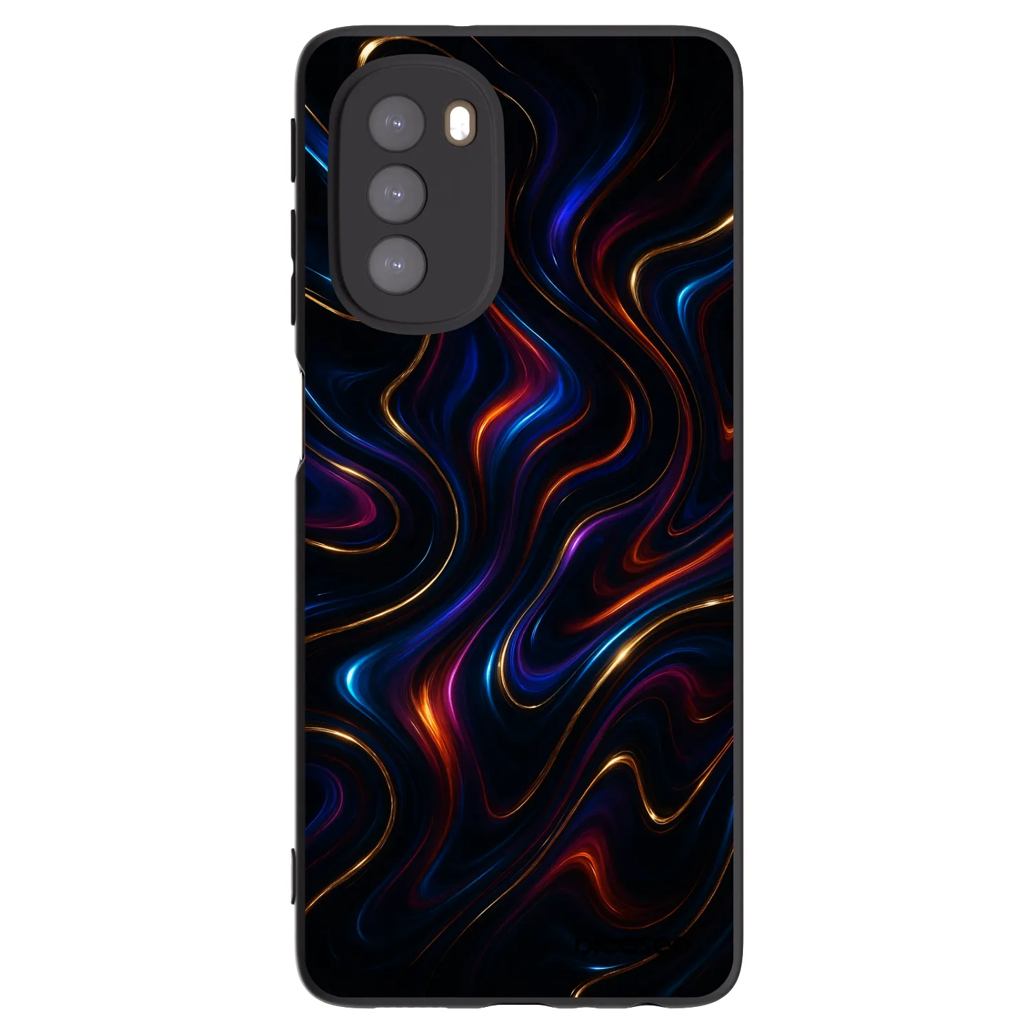 Picasee fekete szilikon tok az alábbi mobiltelefonokra Motorola Moto G51 - Noir