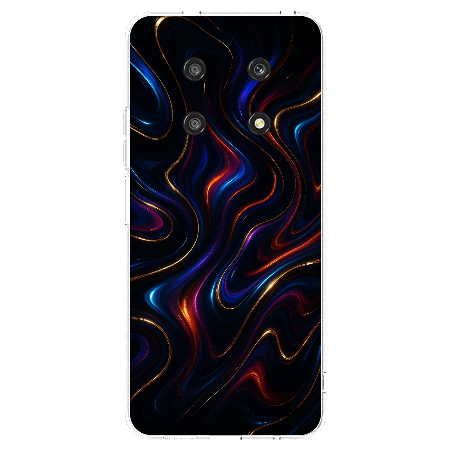 Picasee átlátszó szilikon tok az alábbi mobiltelefonokra Honor Magic4 Lite 5G - Noir