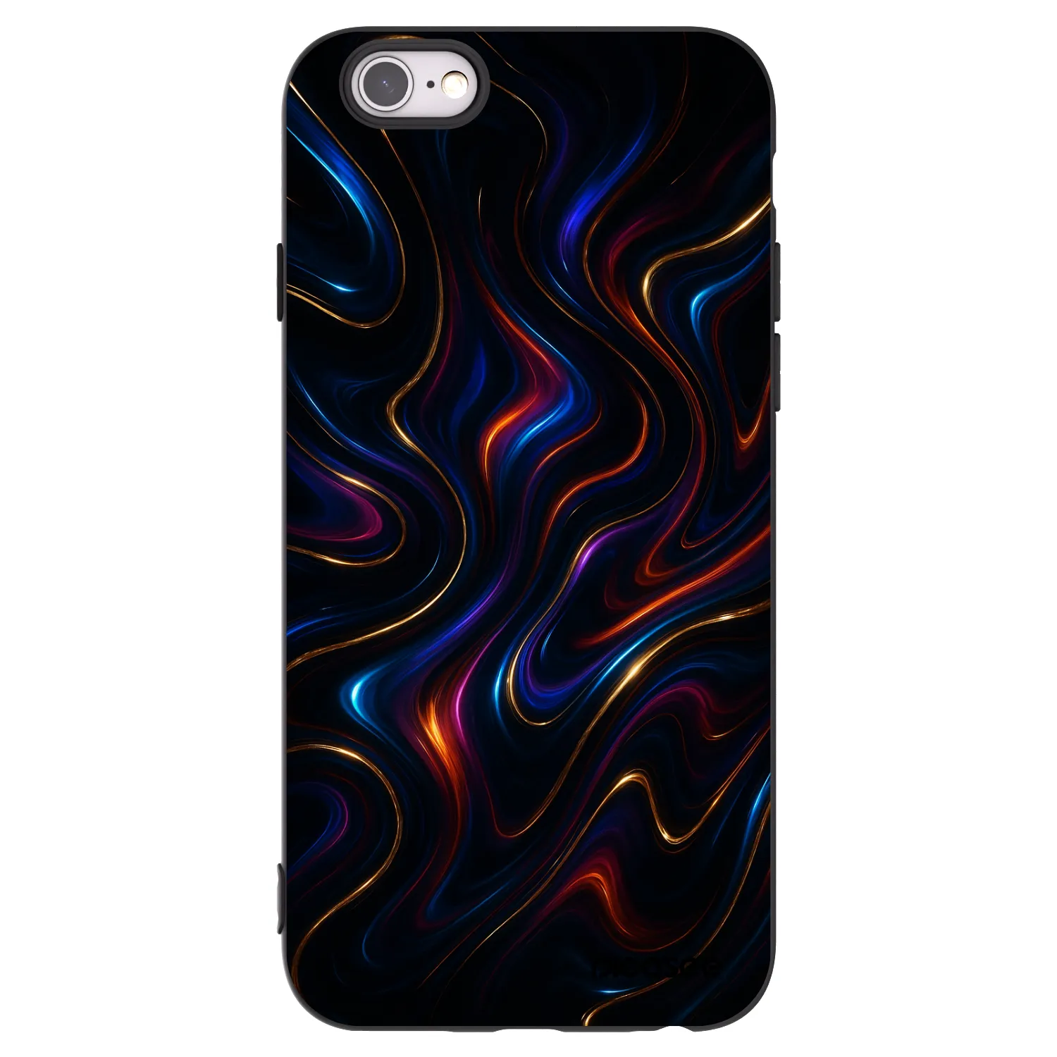 Picasee fekete szilikon tok az alábbi mobiltelefonokra Apple iPhone 6/6S - Noir