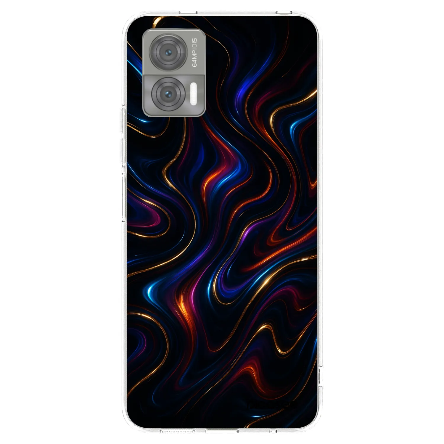 Picasee átlátszó szilikon tok az alábbi mobiltelefonokra Motorola Edge 30 Neo - Noir