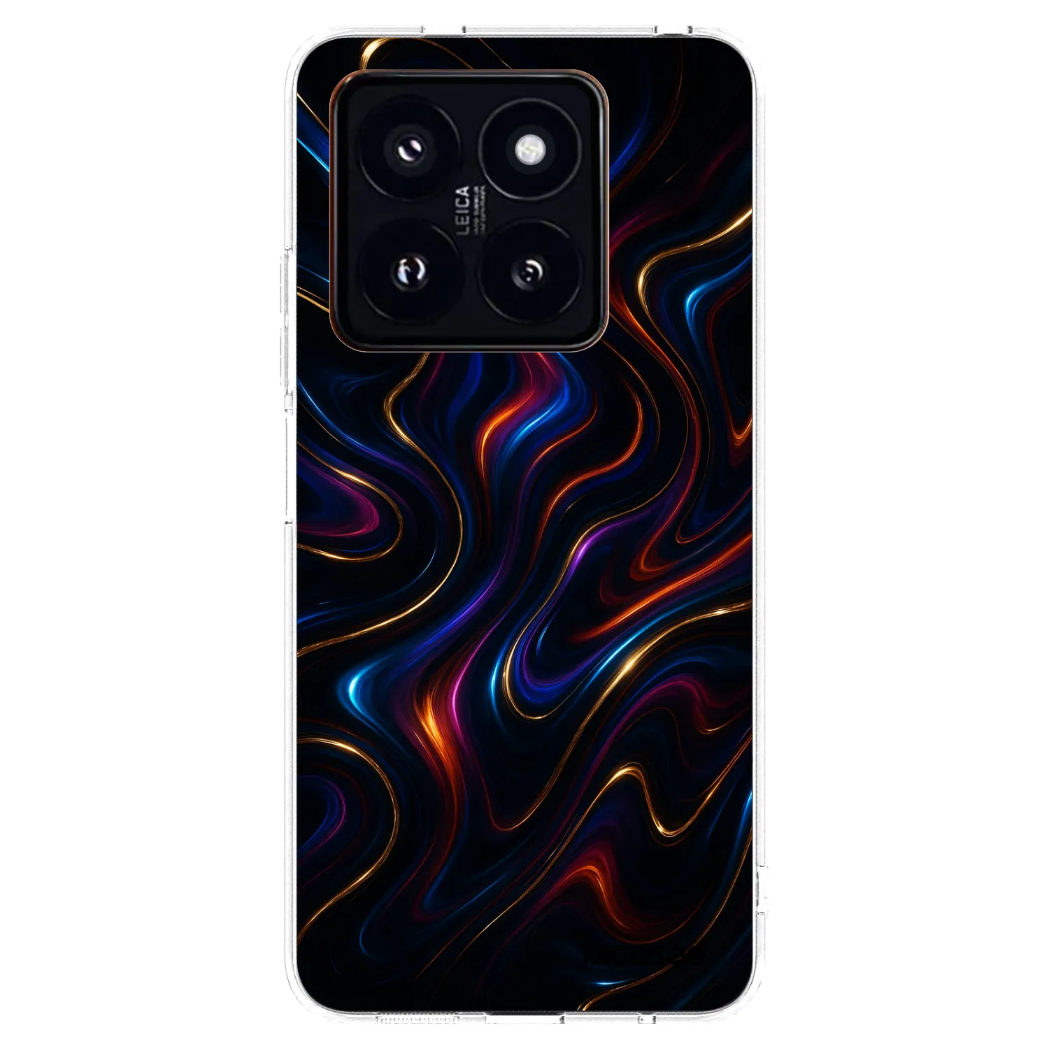 Picasee átlátszó szilikon tok az alábbi mobiltelefonokra Xiaomi 14 Pro - Noir