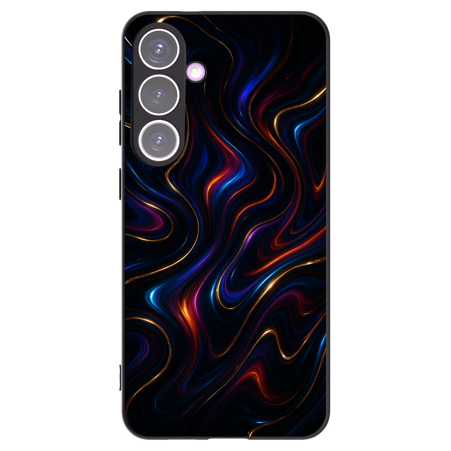 Picasee fekete szilikon tok az alábbi mobiltelefonokra Samsung Galaxy S24+ S926B 5G - Noir