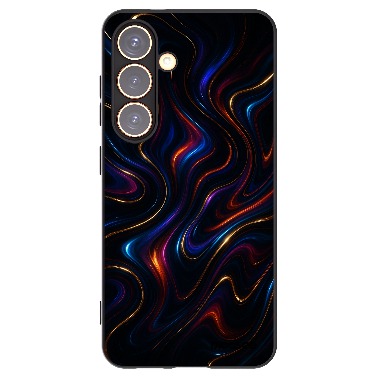Picasee fekete szilikon tok az alábbi mobiltelefonokra Samsung Galaxy S24 S921B 5G - Noir
