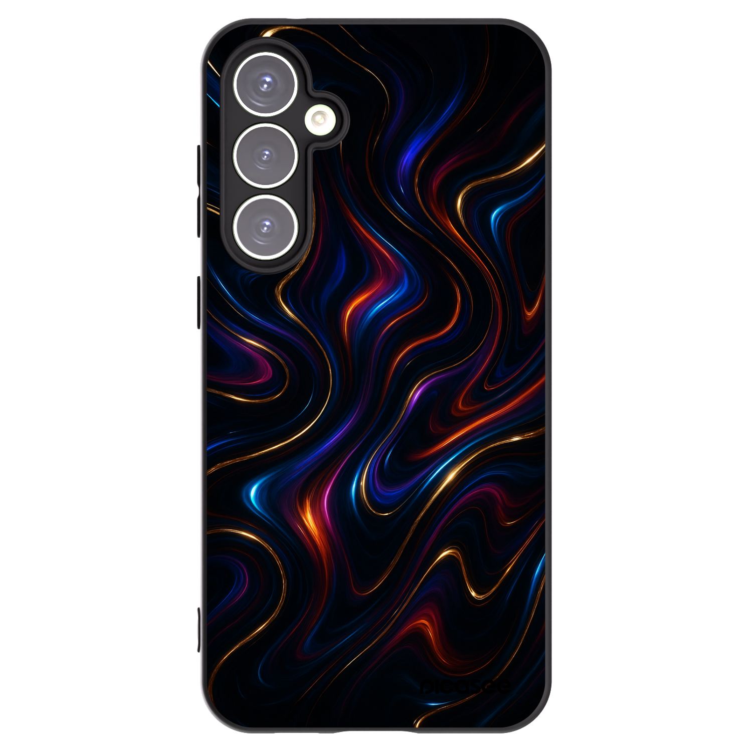 Picasee fekete szilikon tok az alábbi mobiltelefonokra Samsung Galaxy S23 FE S711B - Noir