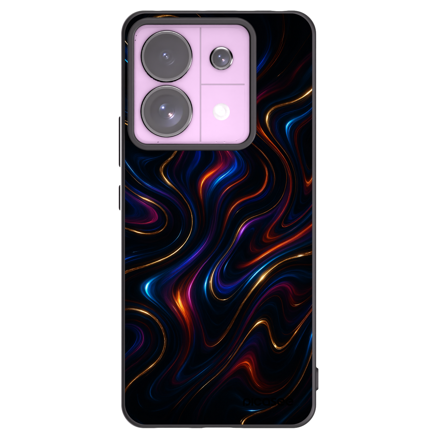 Picasee fekete szilikon tok az alábbi mobiltelefonokra Xiaomi Redmi Note 13 Pro 5G - Noir