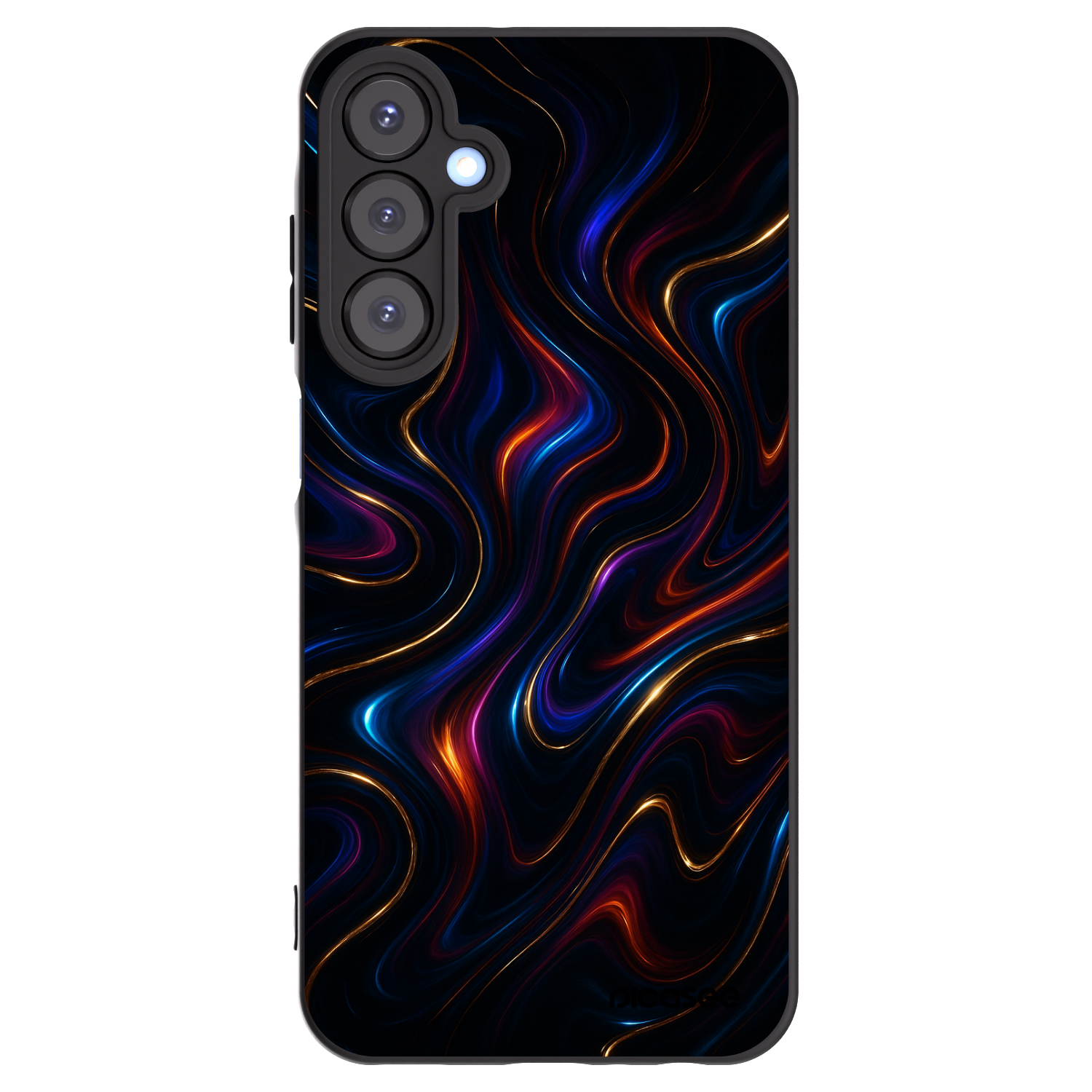 Picasee fekete szilikon tok az alábbi mobiltelefonokra Samsung Galaxy A25 A256B 5G - Noir