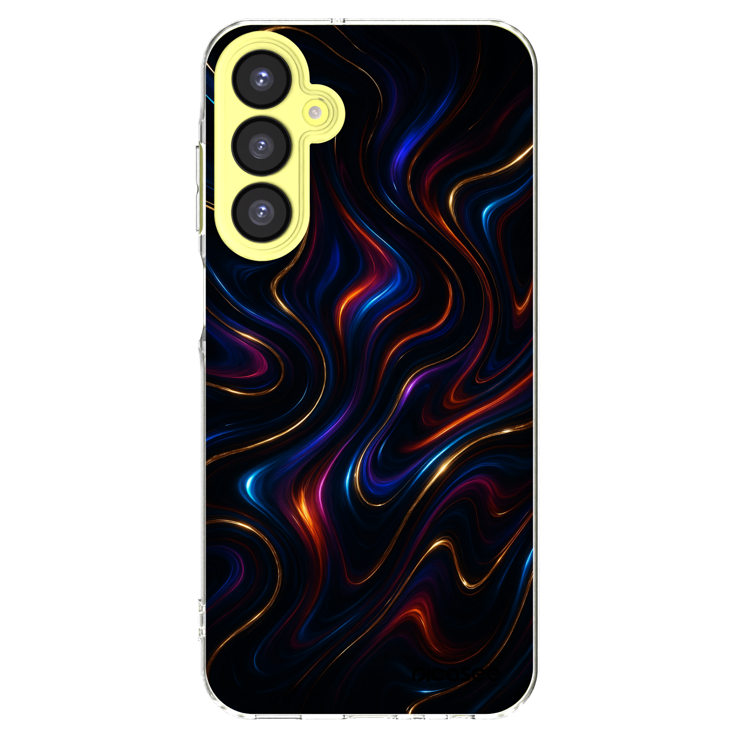 Picasee átlátszó szilikon tok az alábbi mobiltelefonokra Samsung Galaxy A25 A256B 5G - Noir