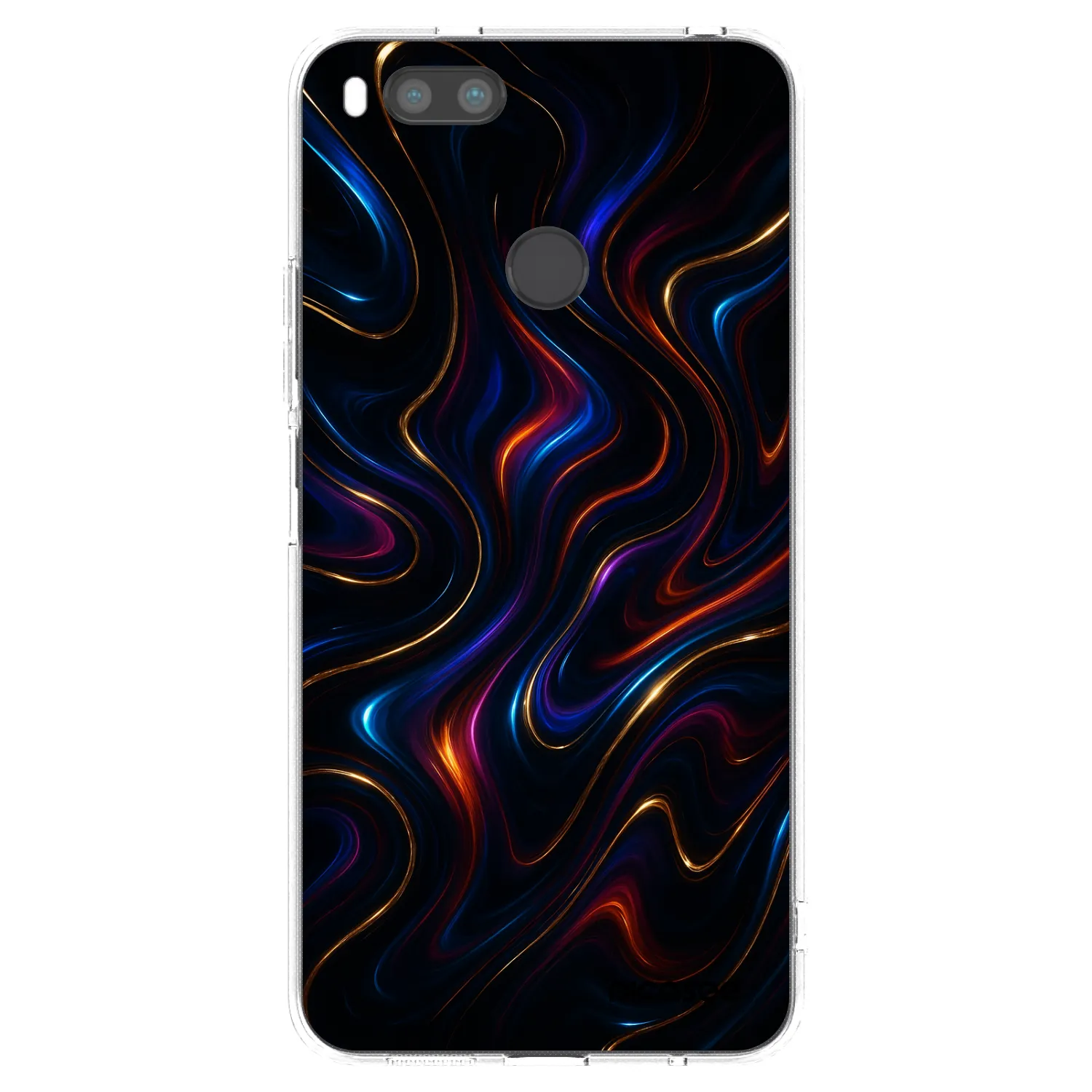 Picasee átlátszó szilikon tok az alábbi mobiltelefonokra Xiaomi Mi A1 Global - Noir