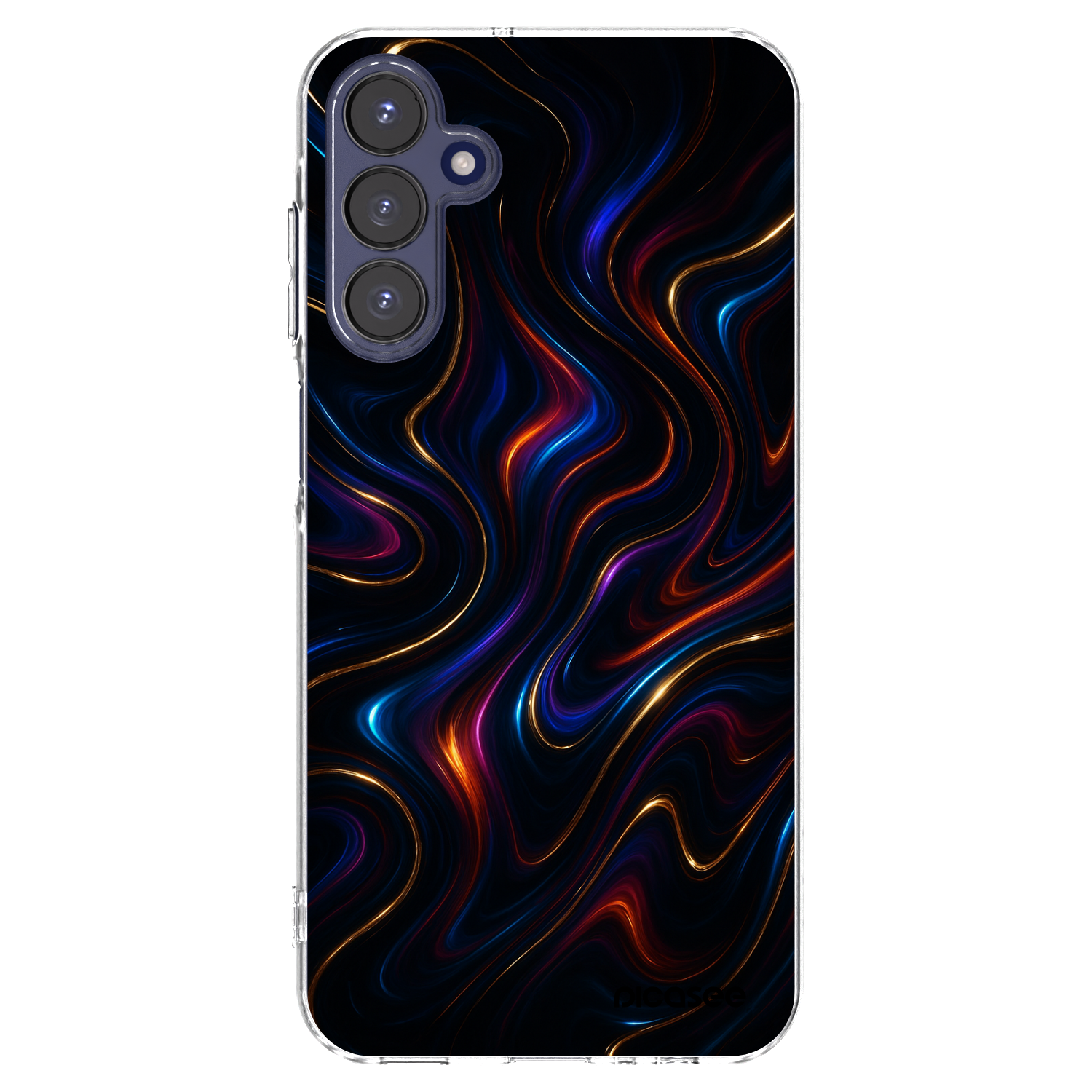 Picasee átlátszó szilikon tok az alábbi mobiltelefonokra Samsung Galaxy A15 A155F 4G - Noir