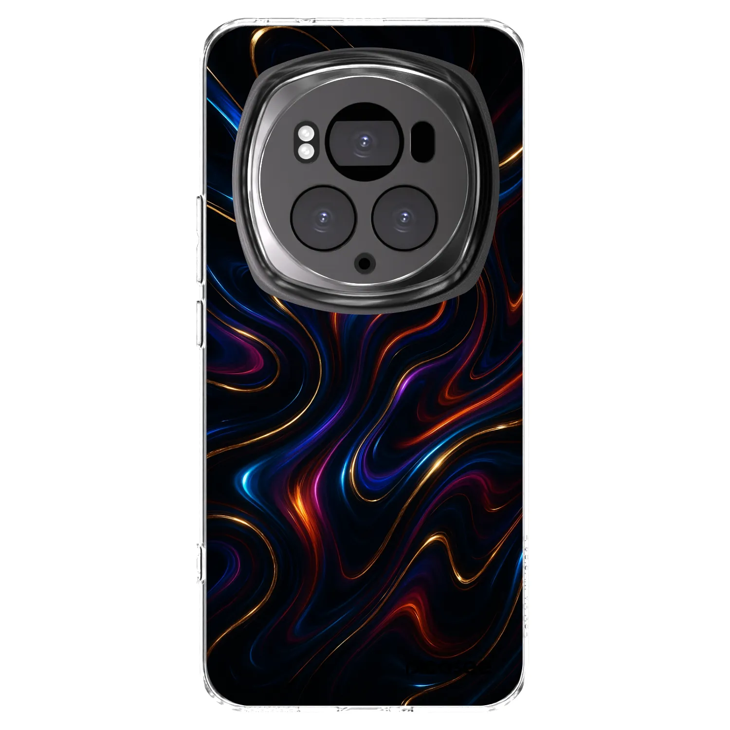 Picasee átlátszó szilikon tok az alábbi mobiltelefonokra Honor Magic6 Pro - Noir