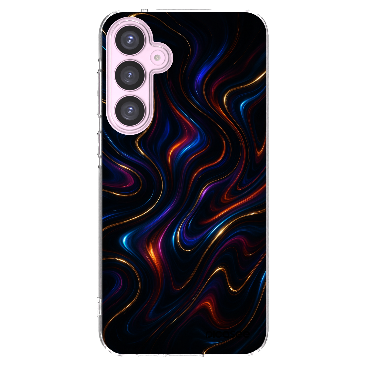 Picasee átlátszó szilikon tok az alábbi mobiltelefonokra Samsung Galaxy A55 5G A556B - Noir