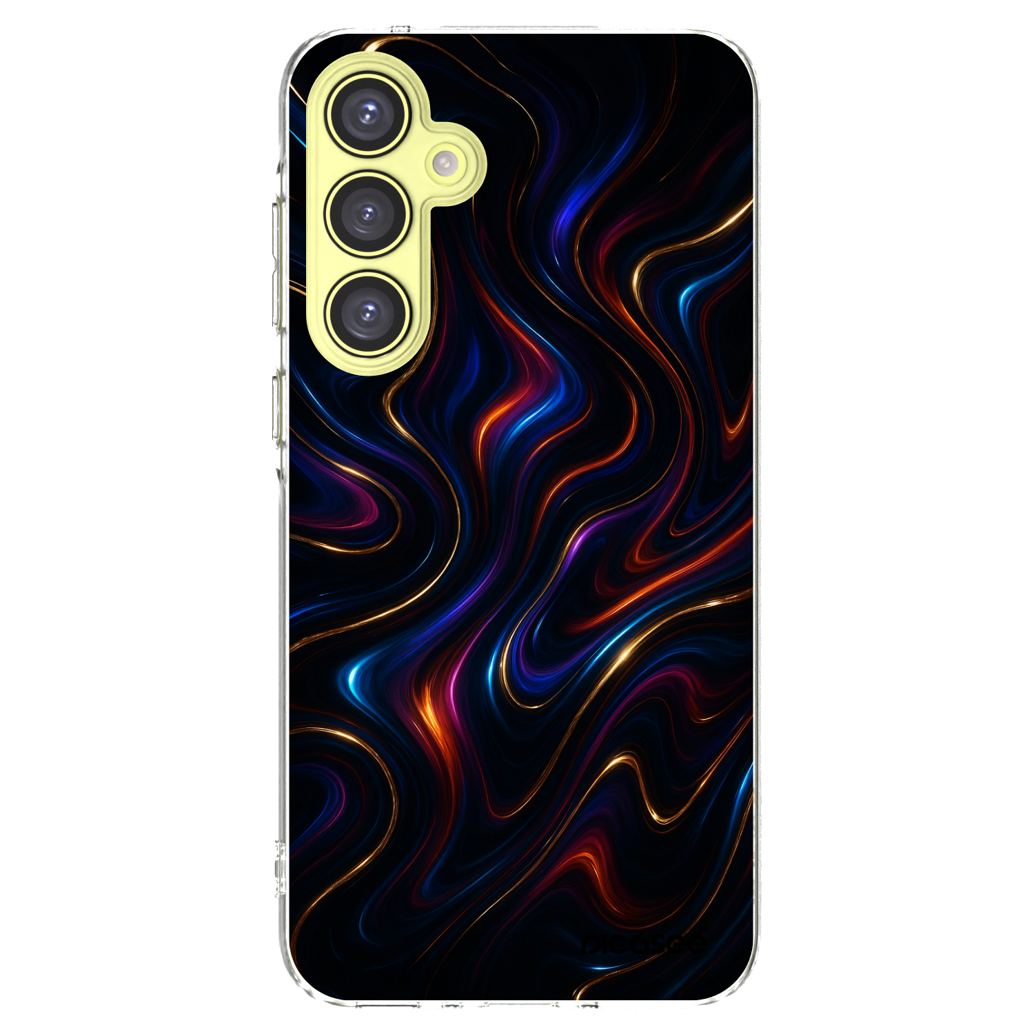 Picasee átlátszó szilikon tok az alábbi mobiltelefonokra Samsung Galaxy A35 5G A356B - Noir