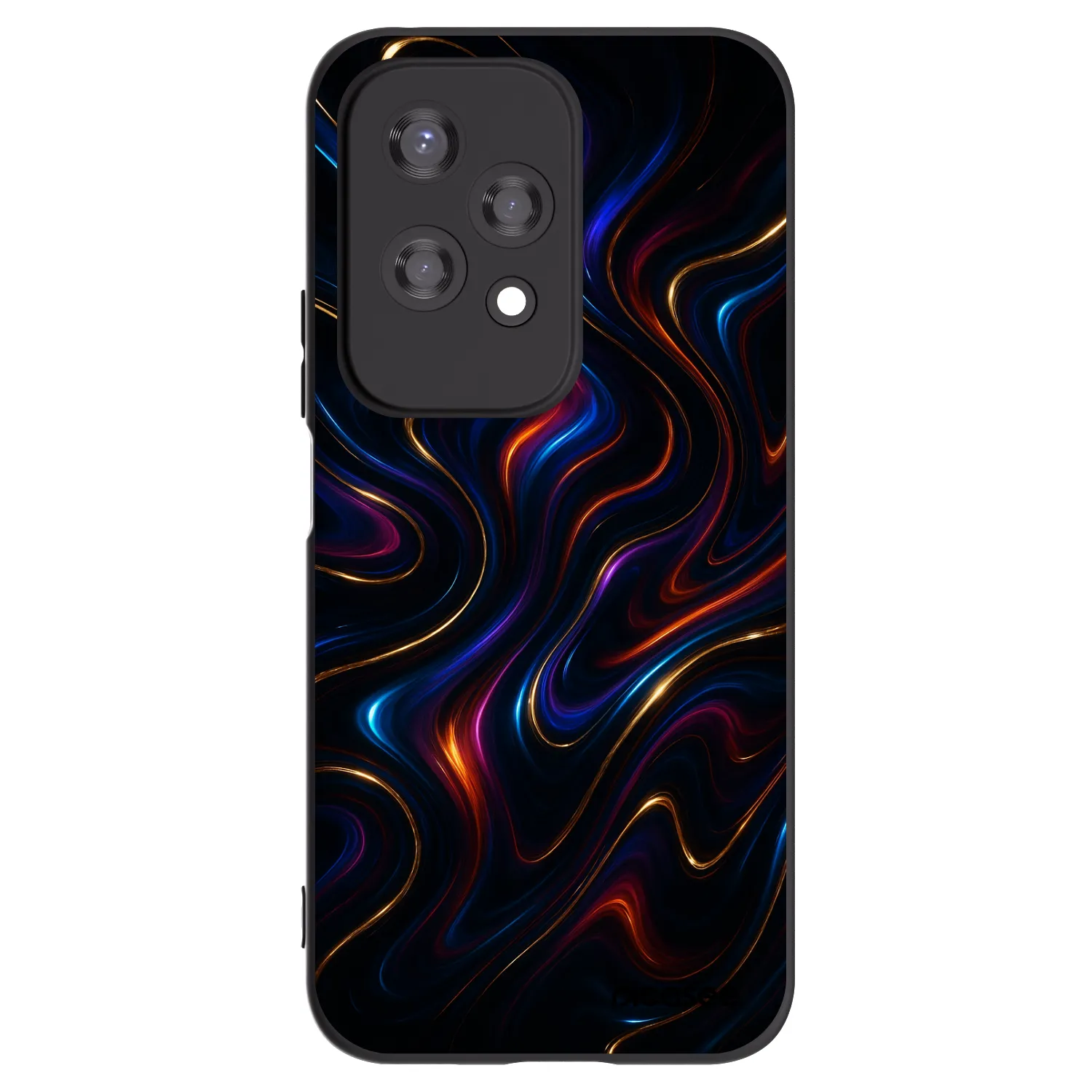 Picasee fekete szilikon tok az alábbi mobiltelefonokra Honor 200 Lite - Noir