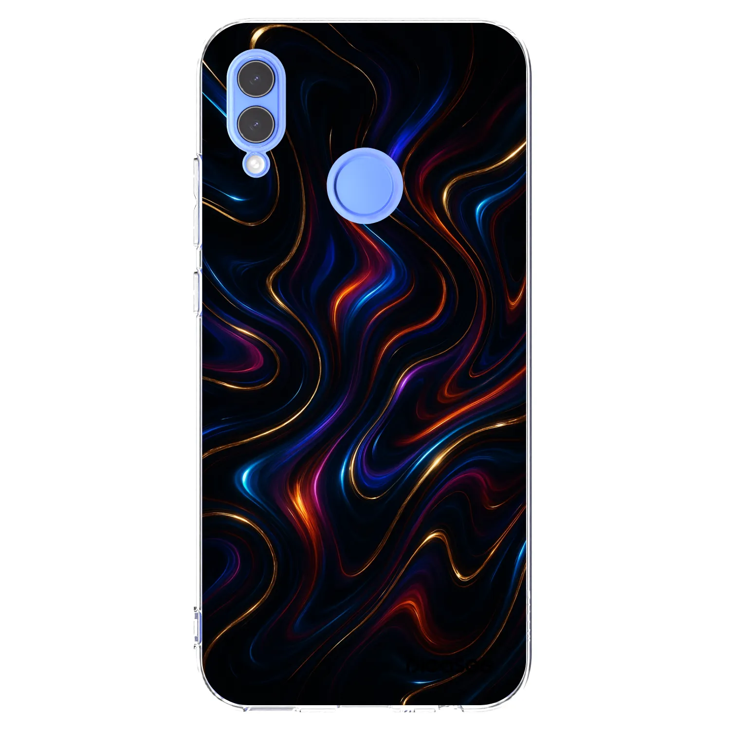 Picasee átlátszó szilikon tok az alábbi mobiltelefonokra Honor 10 Lite - Noir