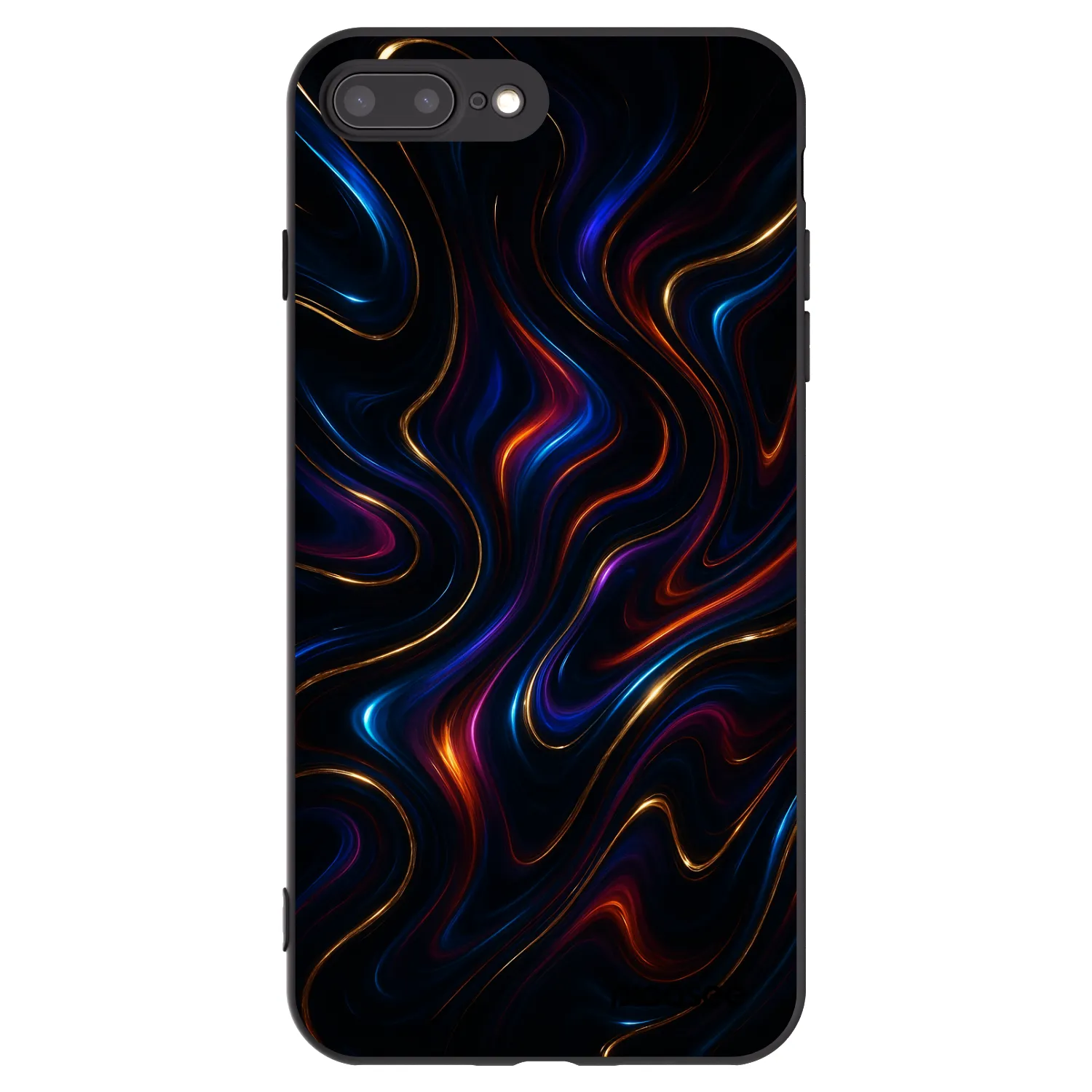Picasee fekete szilikon tok az alábbi mobiltelefonokra Apple iPhone 8 Plus - Noir