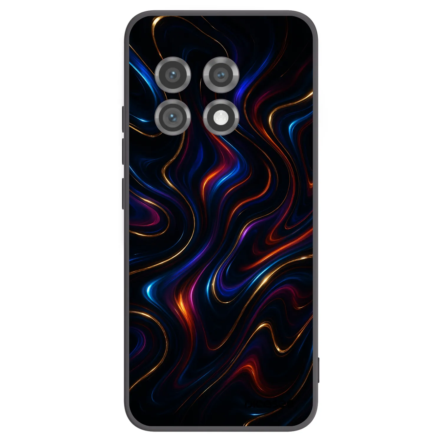 Picasee fekete szilikon tok az alábbi mobiltelefonokra OnePlus 11 5G - Noir