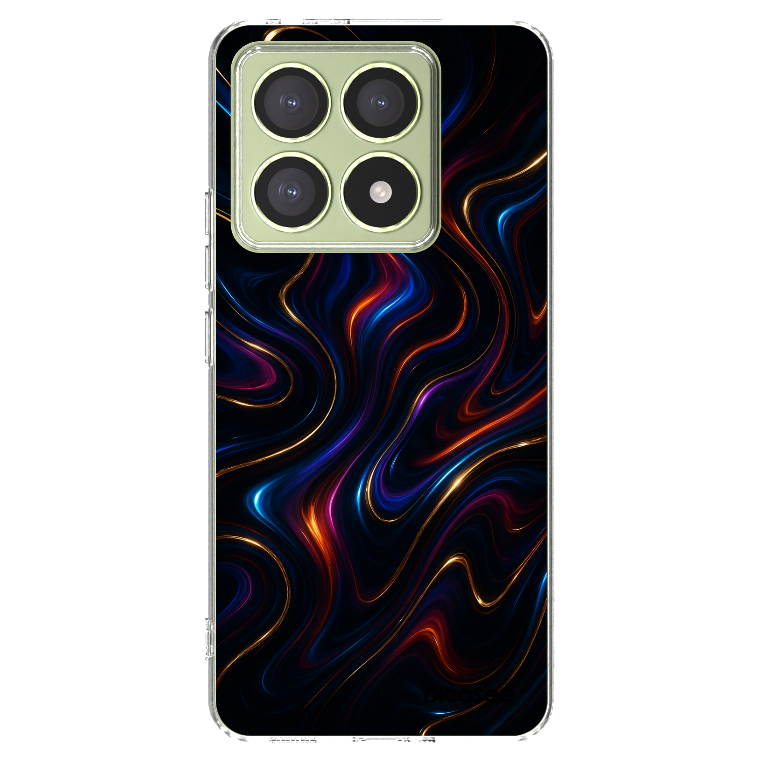 Picasee átlátszó szilikon tok az alábbi mobiltelefonokra Xiaomi 14T - Noir