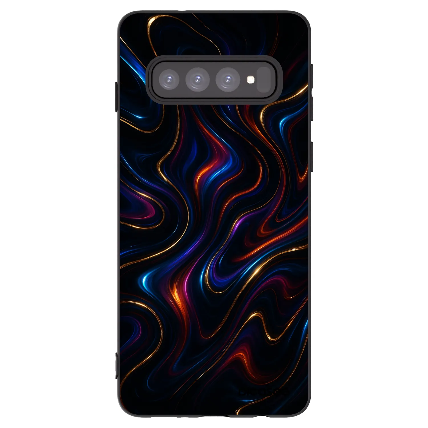 Picasee fekete szilikon tok az alábbi mobiltelefonokra Samsung Galaxy S10 G973 - Noir