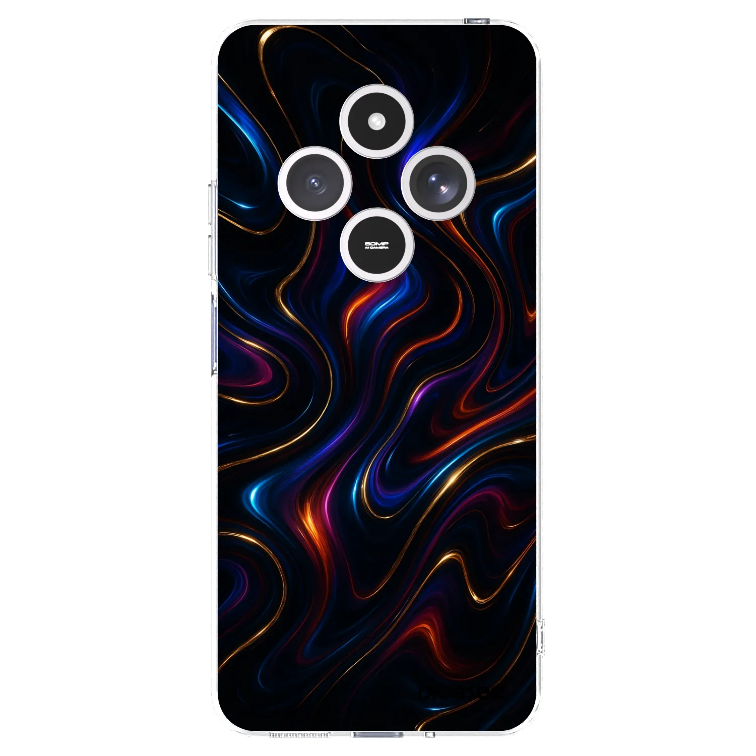 Picasee átlátszó szilikon tok az alábbi mobiltelefonokra Xiaomi Redmi 14C - Noir