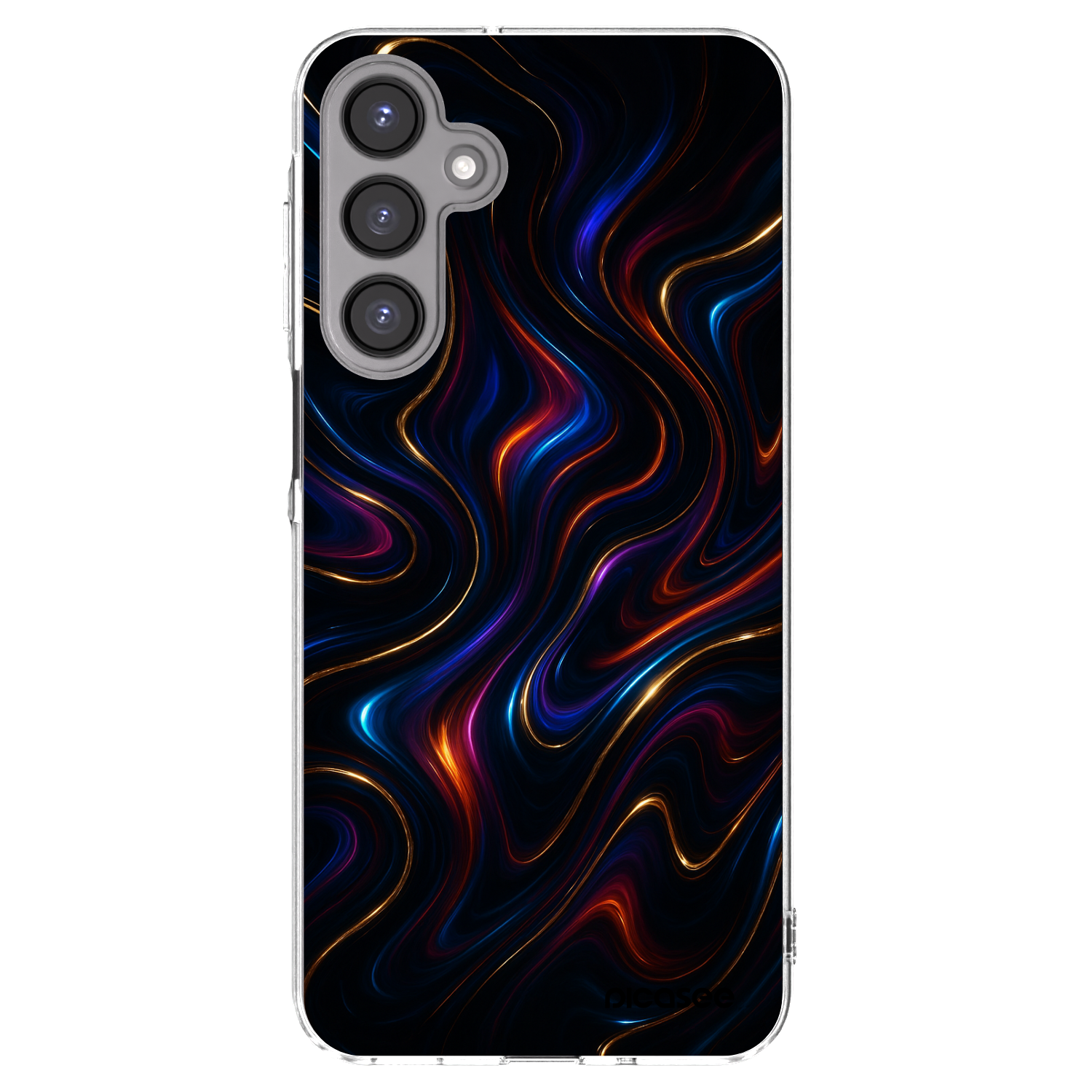 Picasee átlátszó szilikon tok az alábbi mobiltelefonokra Samsung Galaxy A16 5G - Noir