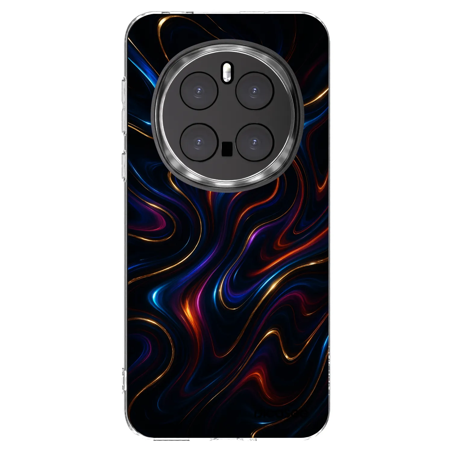 Picasee átlátszó szilikon tok az alábbi mobiltelefonokra Honor Magic7 Pro 5G - Noir