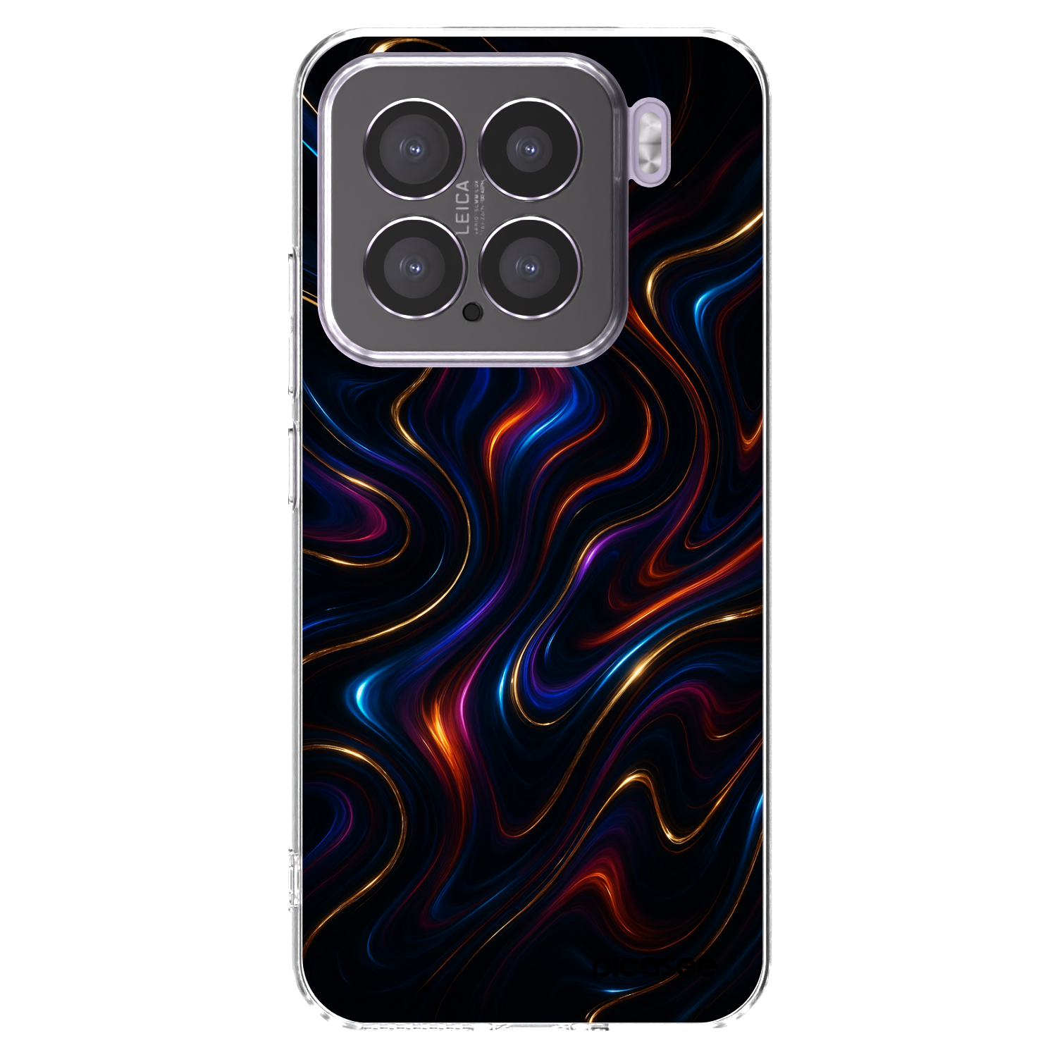 Picasee átlátszó szilikon tok az alábbi mobiltelefonokra Xiaomi 15 - Noir