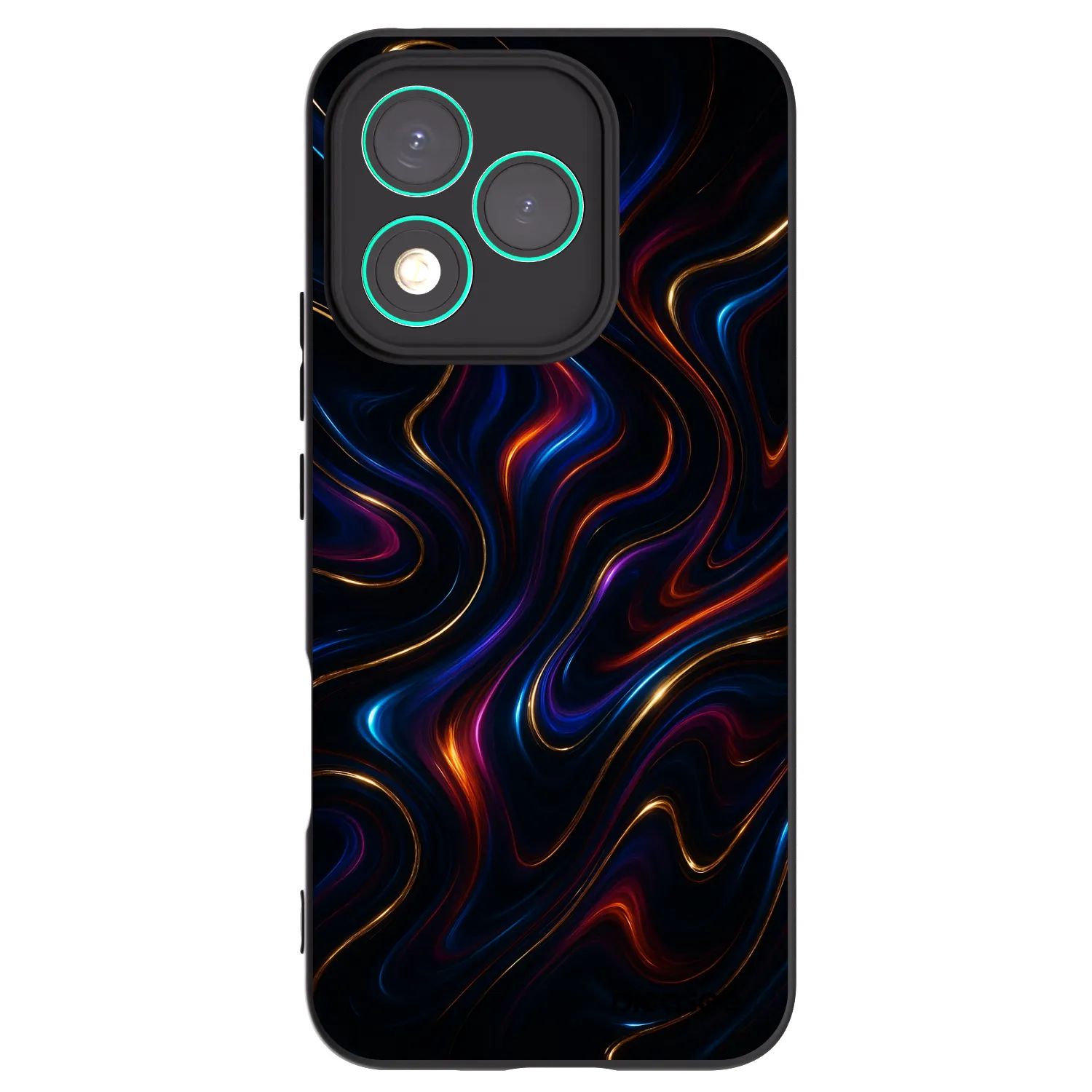 Picasee fekete szilikon tok az alábbi mobiltelefonokra Honor 400 Lite 5G - Noir