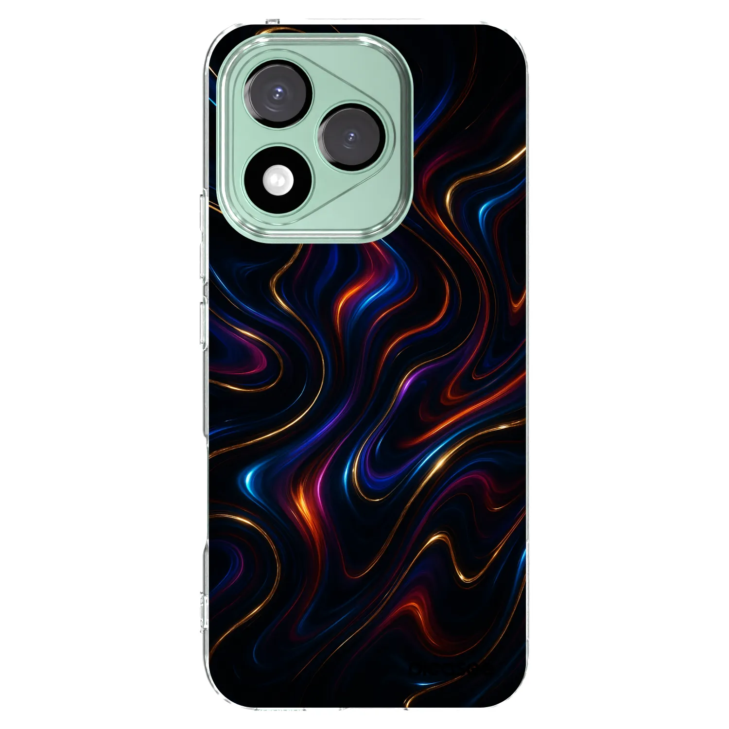 Picasee átlátszó szilikon tok az alábbi mobiltelefonokra Honor 400 Lite 5G - Noir
