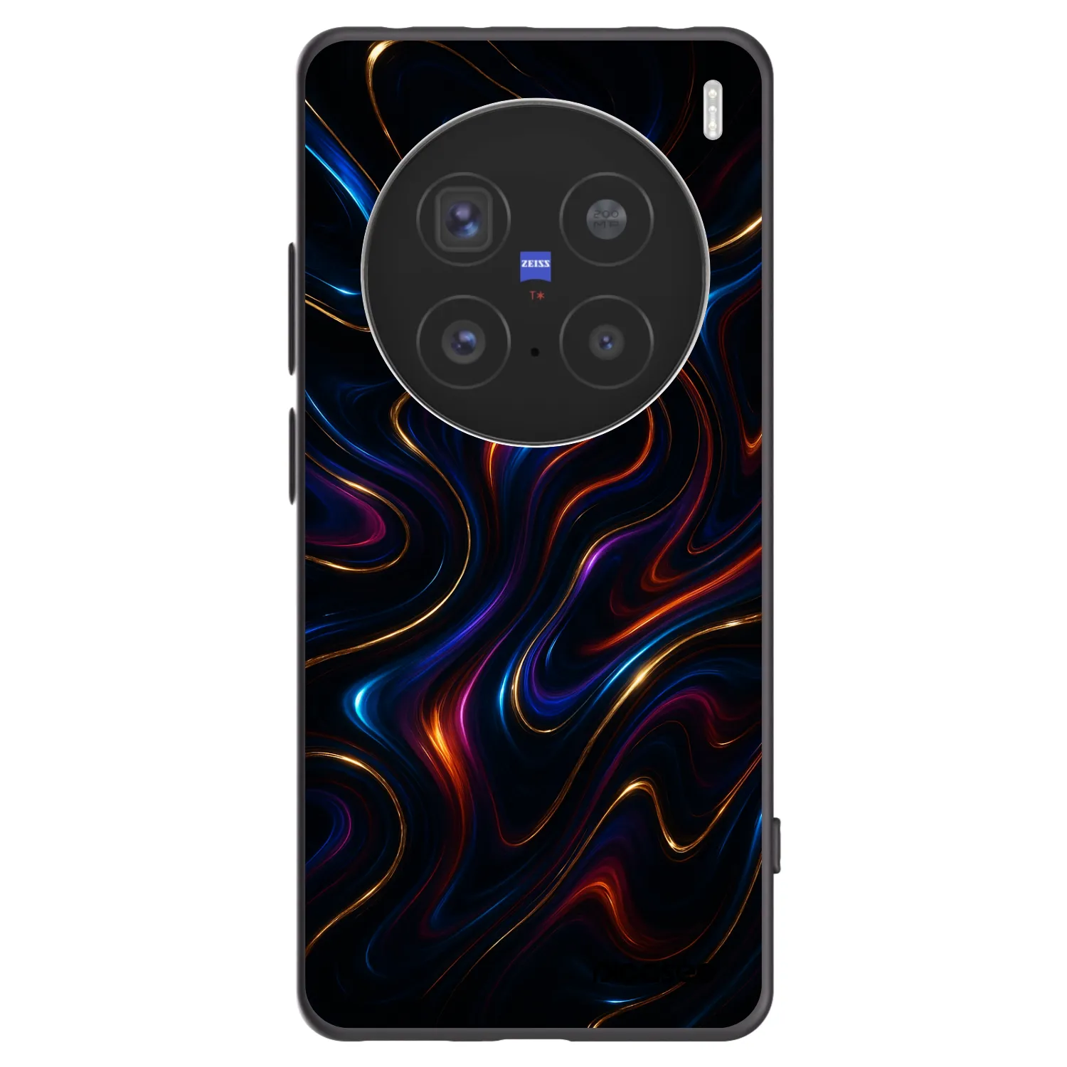 Picasee fekete szilikon tok az alábbi mobiltelefonokra Vivo X200 Pro - Noir