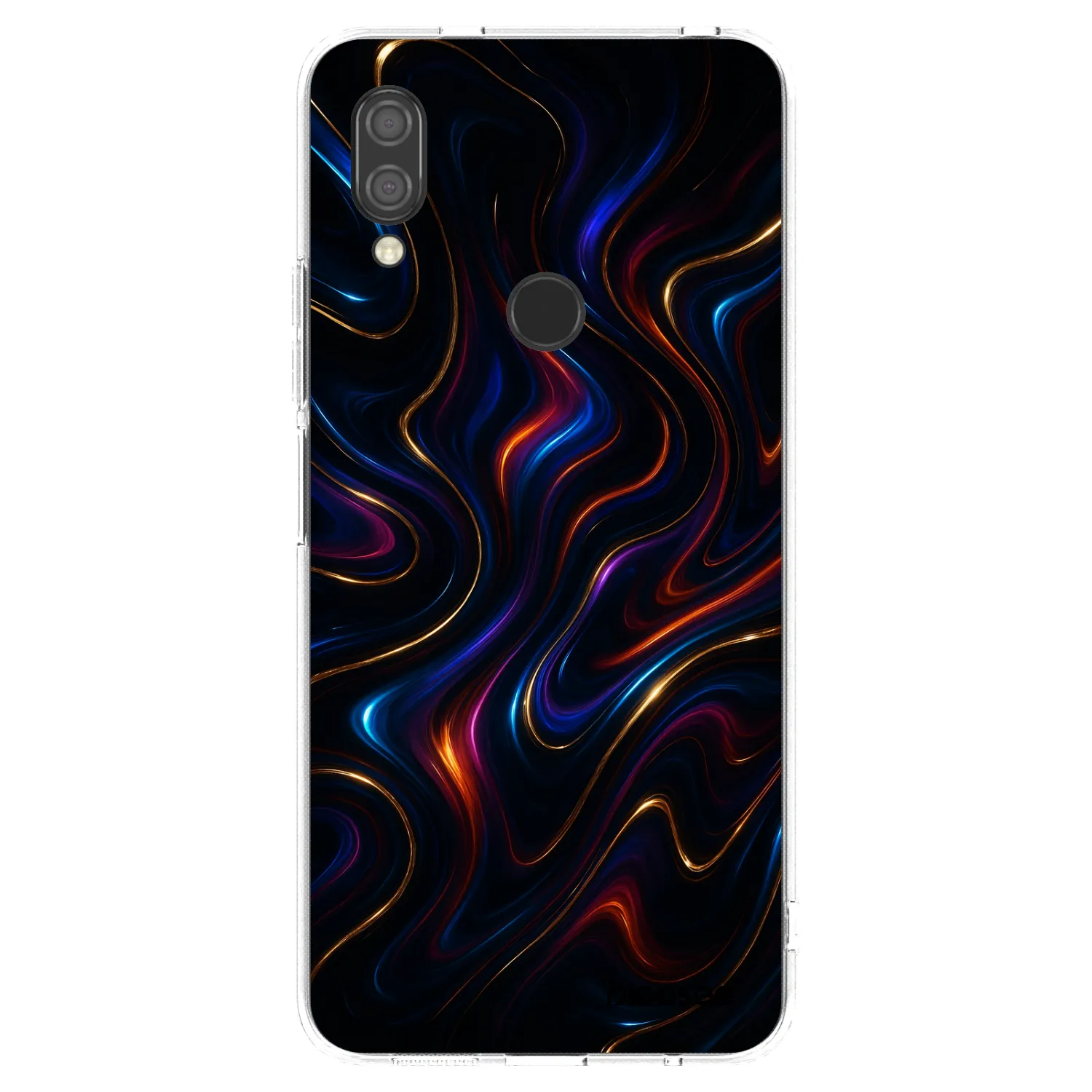 Picasee átlátszó szilikon tok az alábbi mobiltelefonokra Xiaomi Redmi 7 - Noir