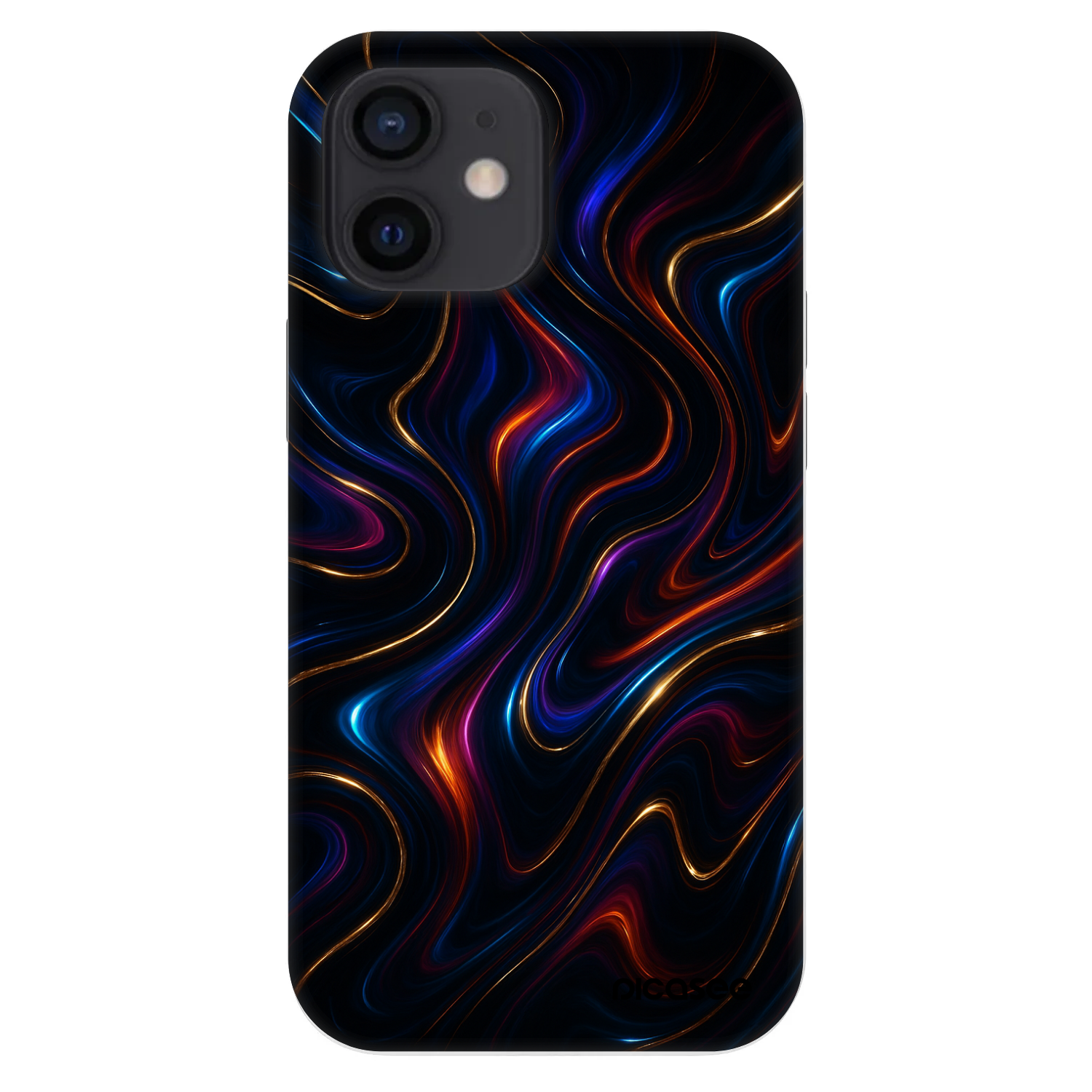 Picasee Fashion Case Apple iPhone 12 mini - Noir