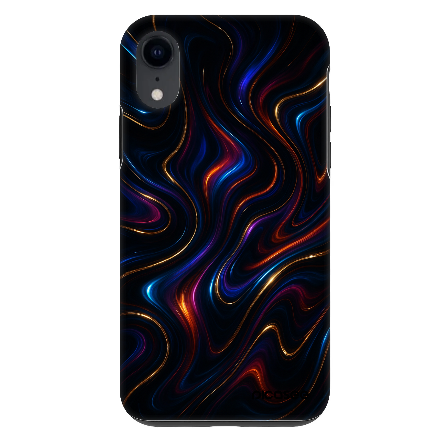 Picasee Fashion Case Apple iPhone XR - Noir