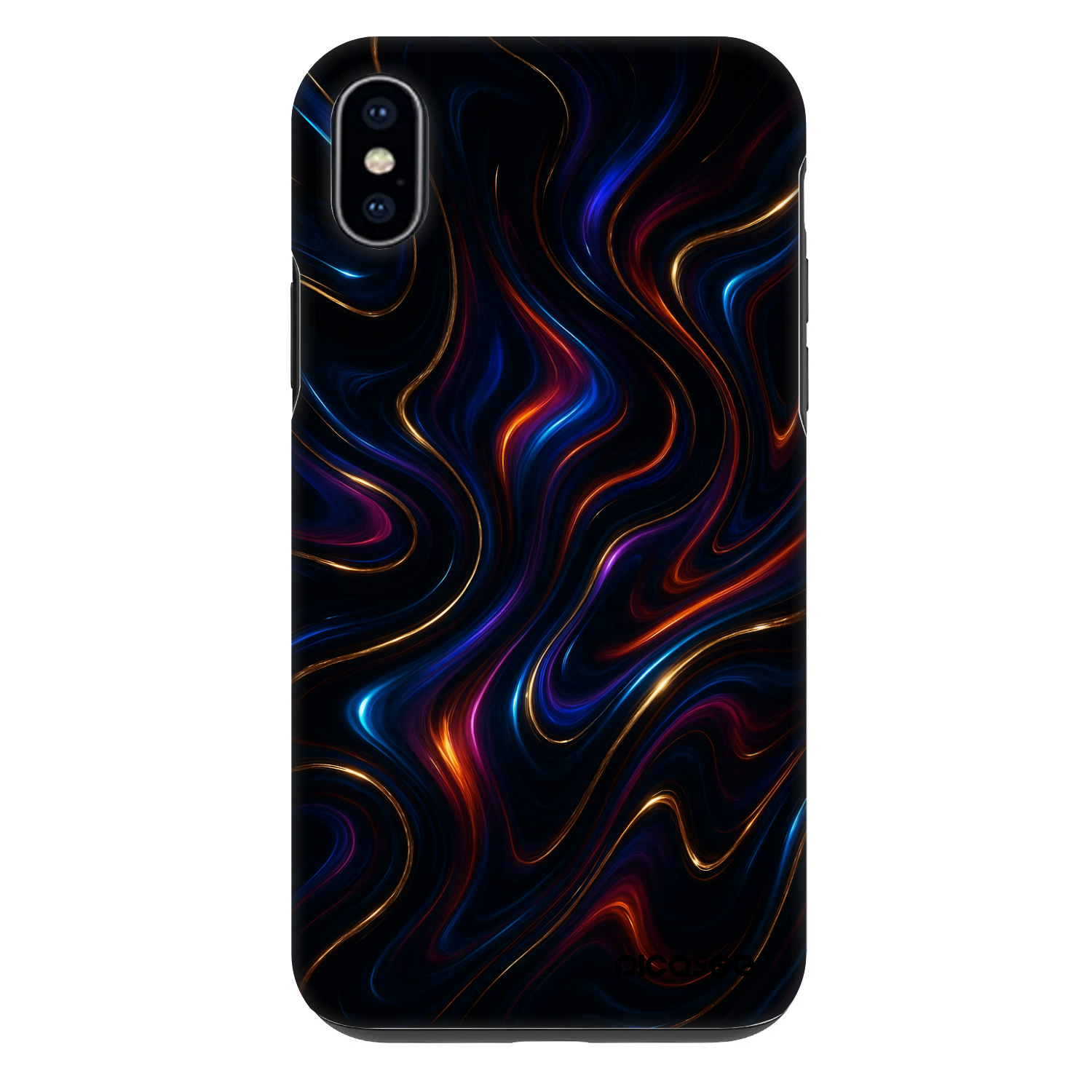 Picasee Fashion Case Apple iPhone XS Max - Noir