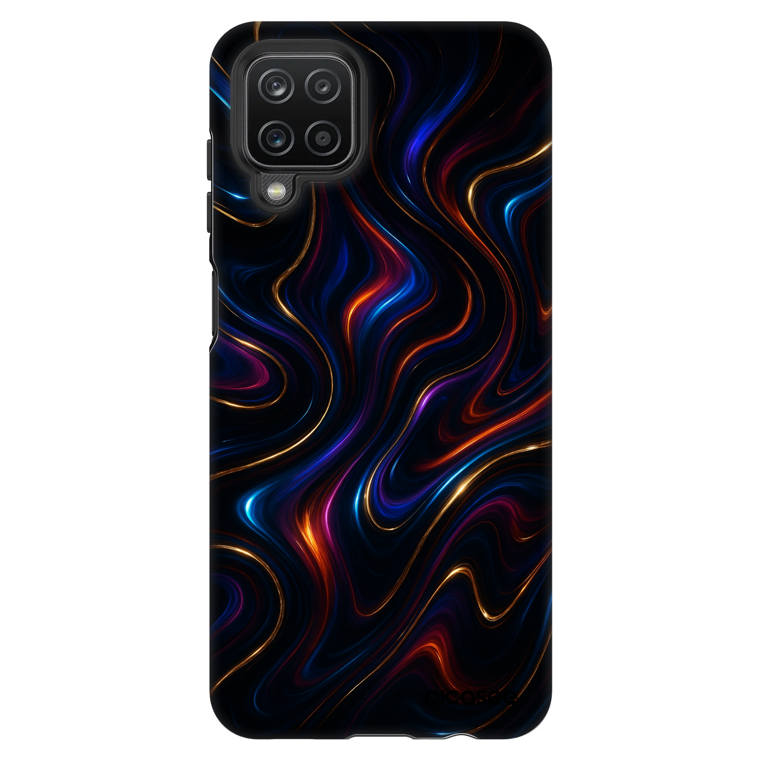 Picasee Fashion Case Samsung Galaxy A12 A125F - Noir
