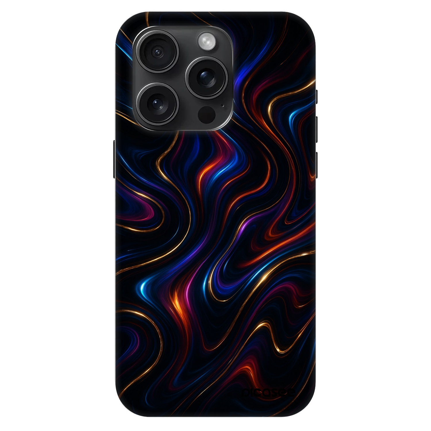 Picasee Fashion Case MagSafe Apple iPhone 15 Pro - Noir
