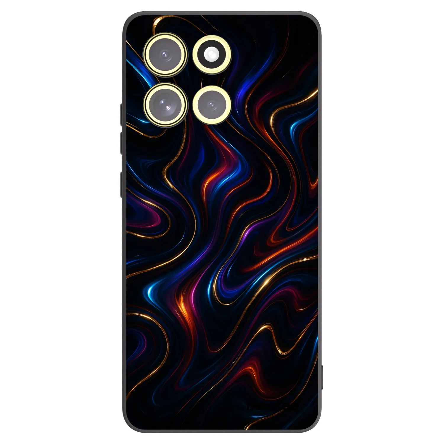 Picasee fekete szilikon tok az alábbi mobiltelefonokra Motorola Moto G86 5G - Noir