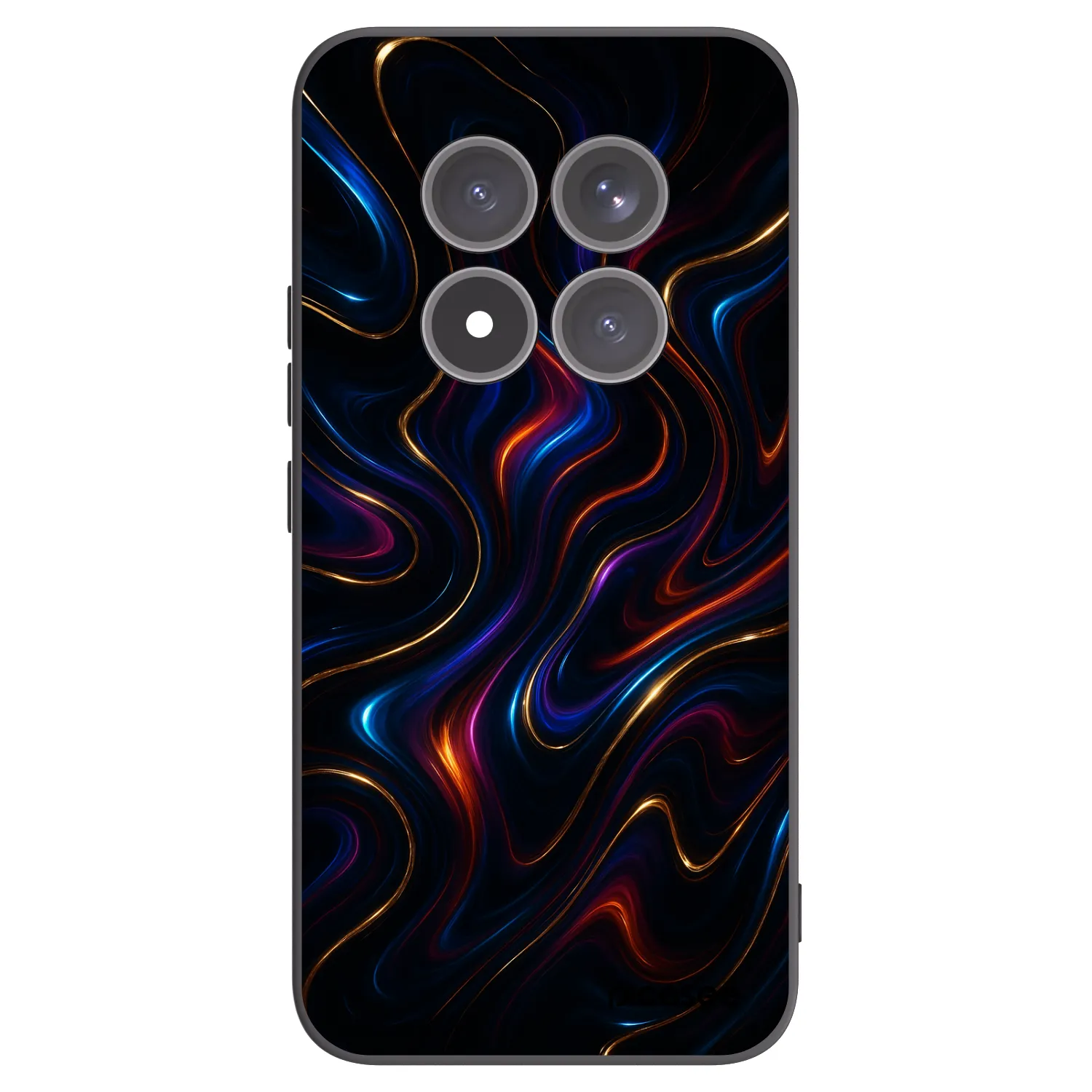 Picasee fekete szilikon tok az alábbi mobiltelefonokra Xiaomi Redmi Note 15 Pro+ - Noir