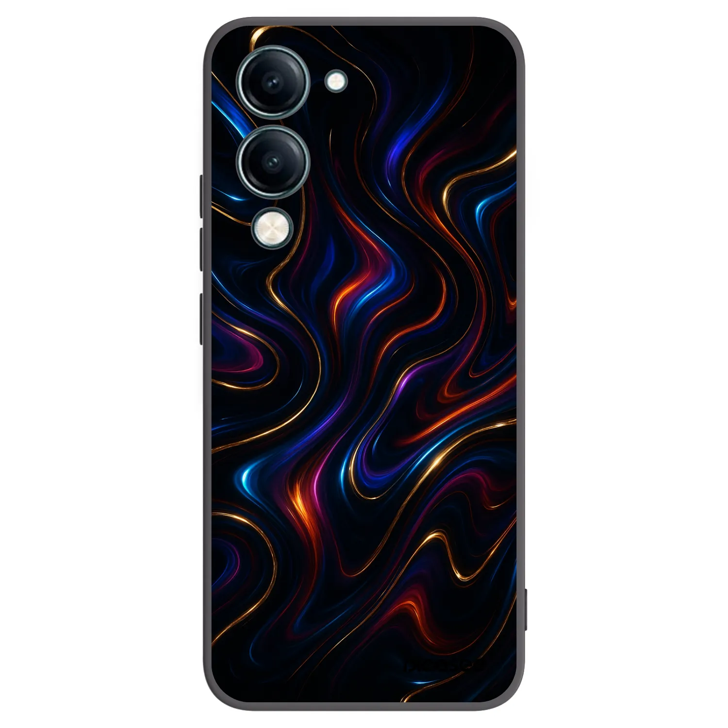 Picasee fekete szilikon tok az alábbi mobiltelefonokra Vivo Y29s 5G - Noir
