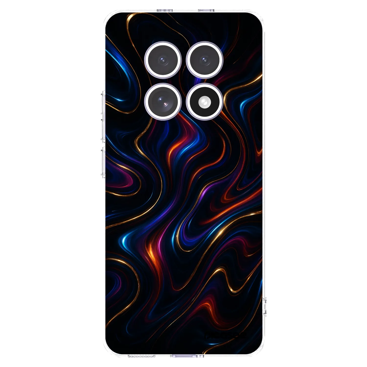 Picasee átlátszó szilikon tok az alábbi mobiltelefonokra Xiaomi Redmi Note 15 - Noir