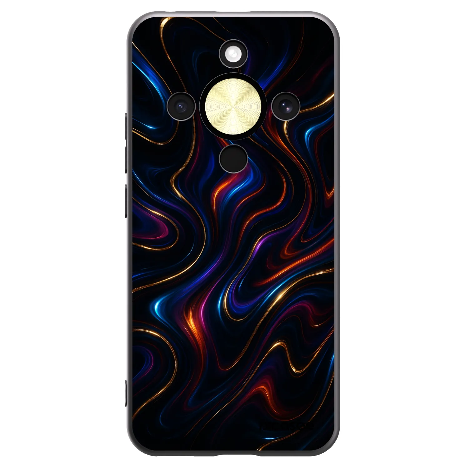 Picasee fekete szilikon tok az alábbi mobiltelefonokra Honor Magic8 Lite 5G - Noir