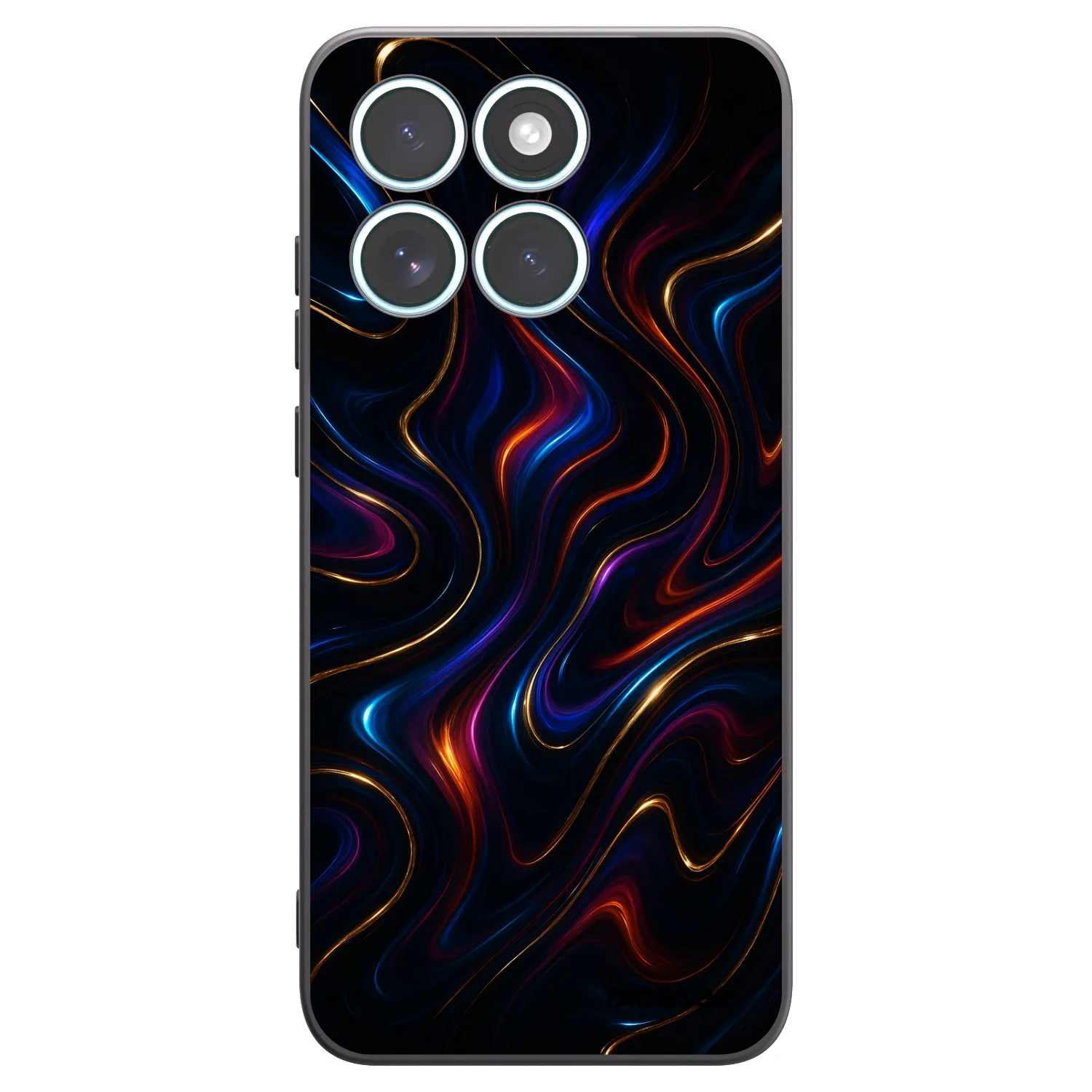 Picasee fekete szilikon tok az alábbi mobiltelefonokra Motorola Edge 70 Fusion - Noir
