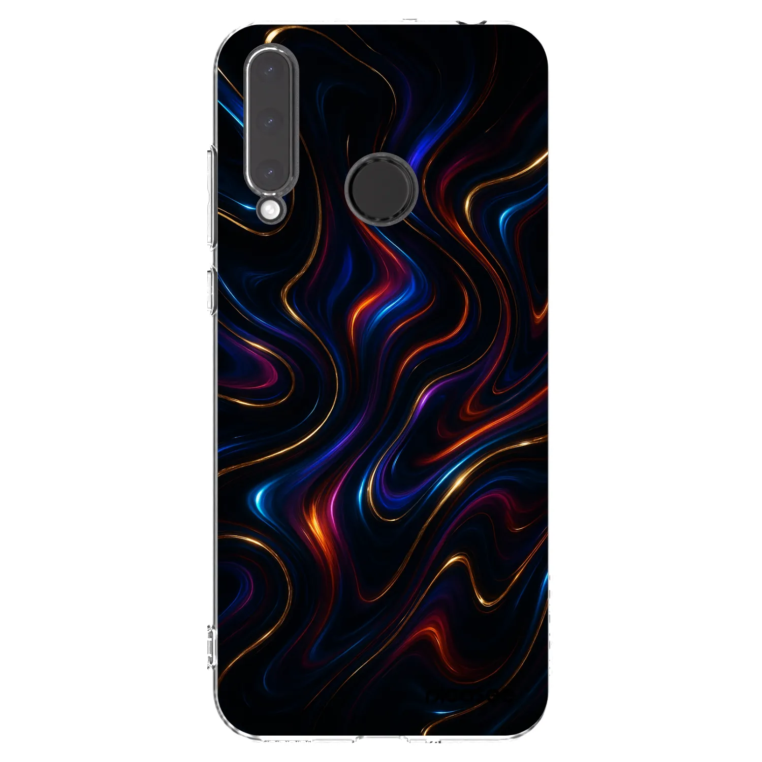 Picasee átlátszó szilikon tok az alábbi mobiltelefonokra Honor 20 Lite - Noir