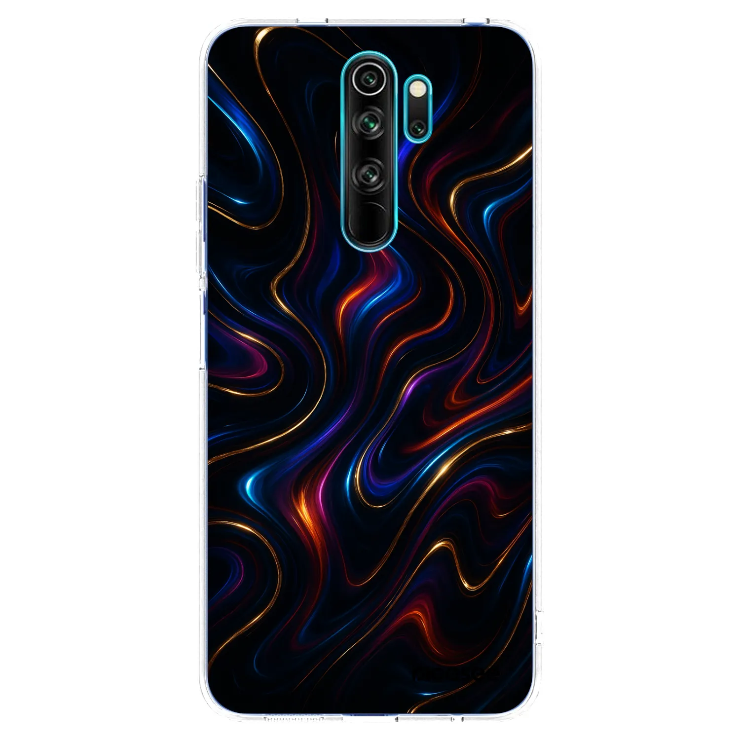 Picasee átlátszó szilikon tok az alábbi mobiltelefonokra Xiaomi Redmi Note 8 Pro - Noir