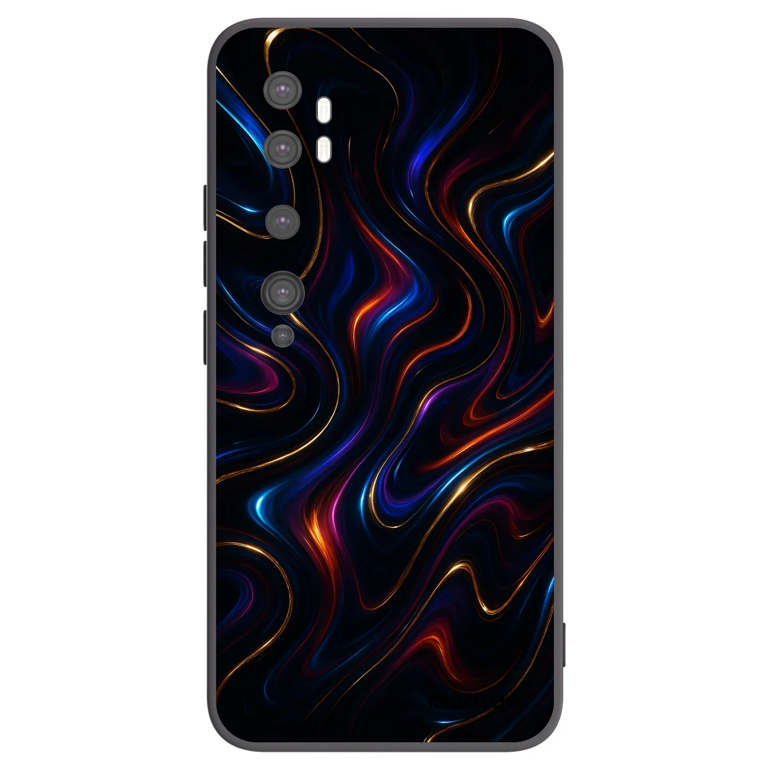 Picasee fekete szilikon tok az alábbi mobiltelefonokra Xiaomi Mi Note 10 (Pro) - Noir